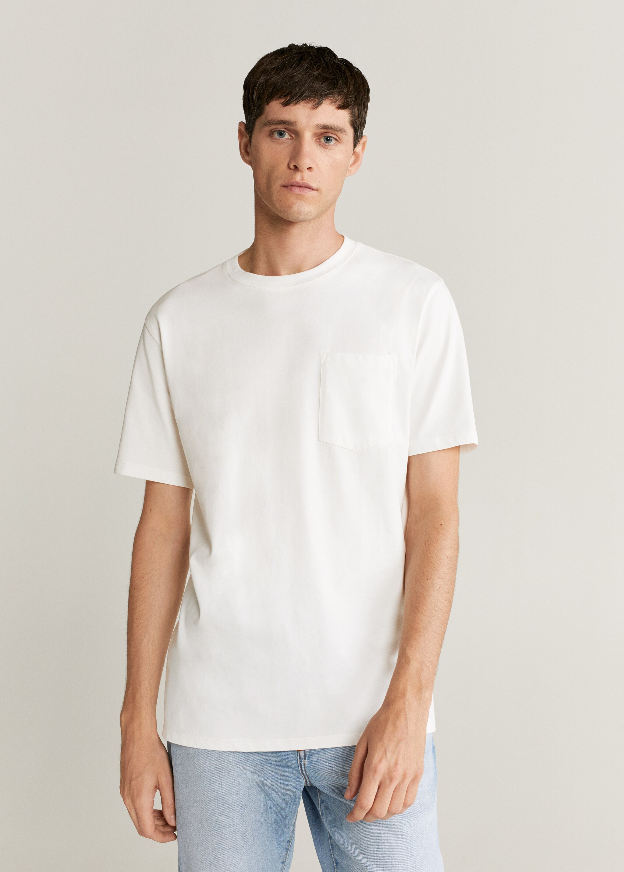 Camiseta algodón logo - Plano medio