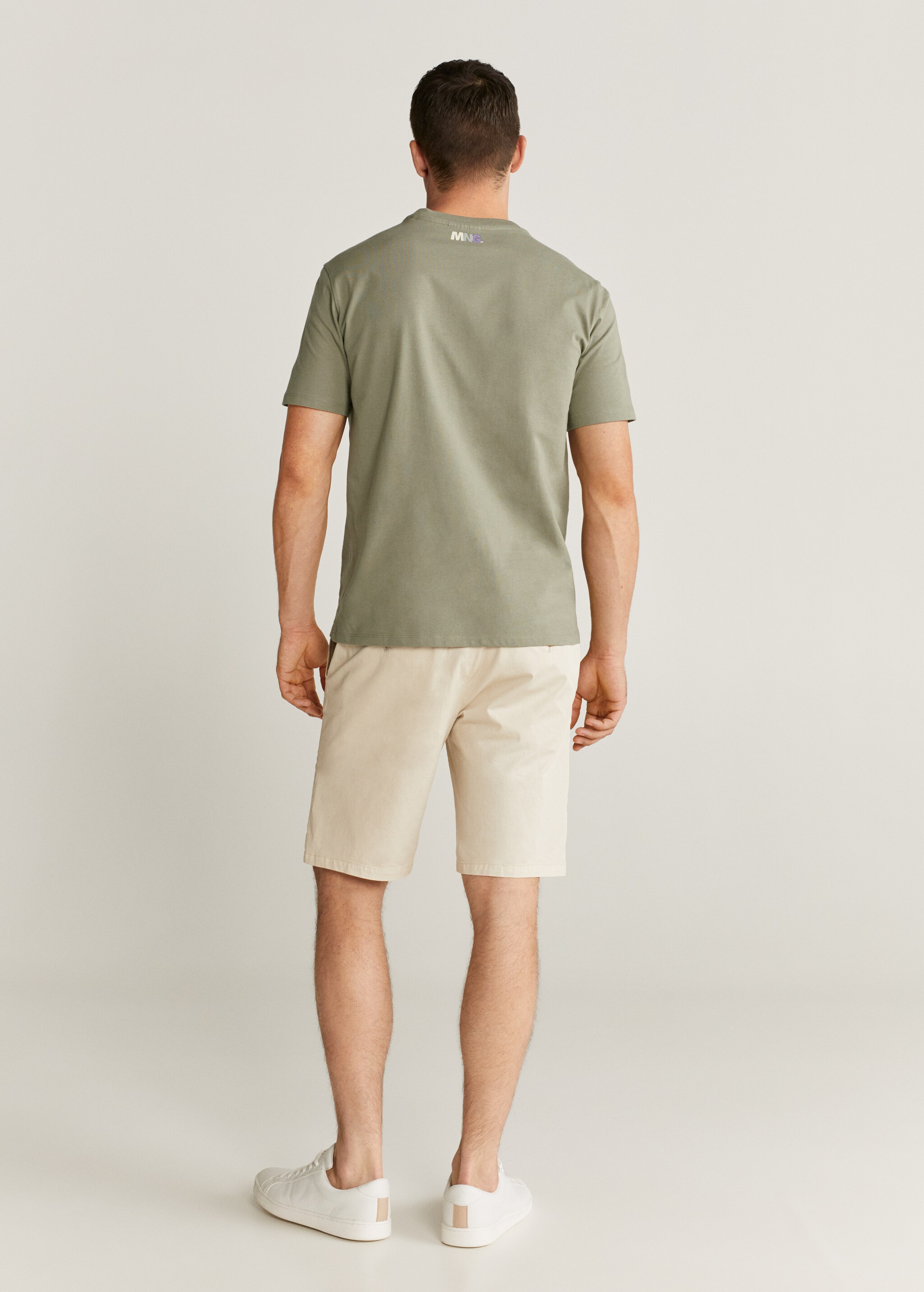 Camiseta algodón logo - Reverso del artículo