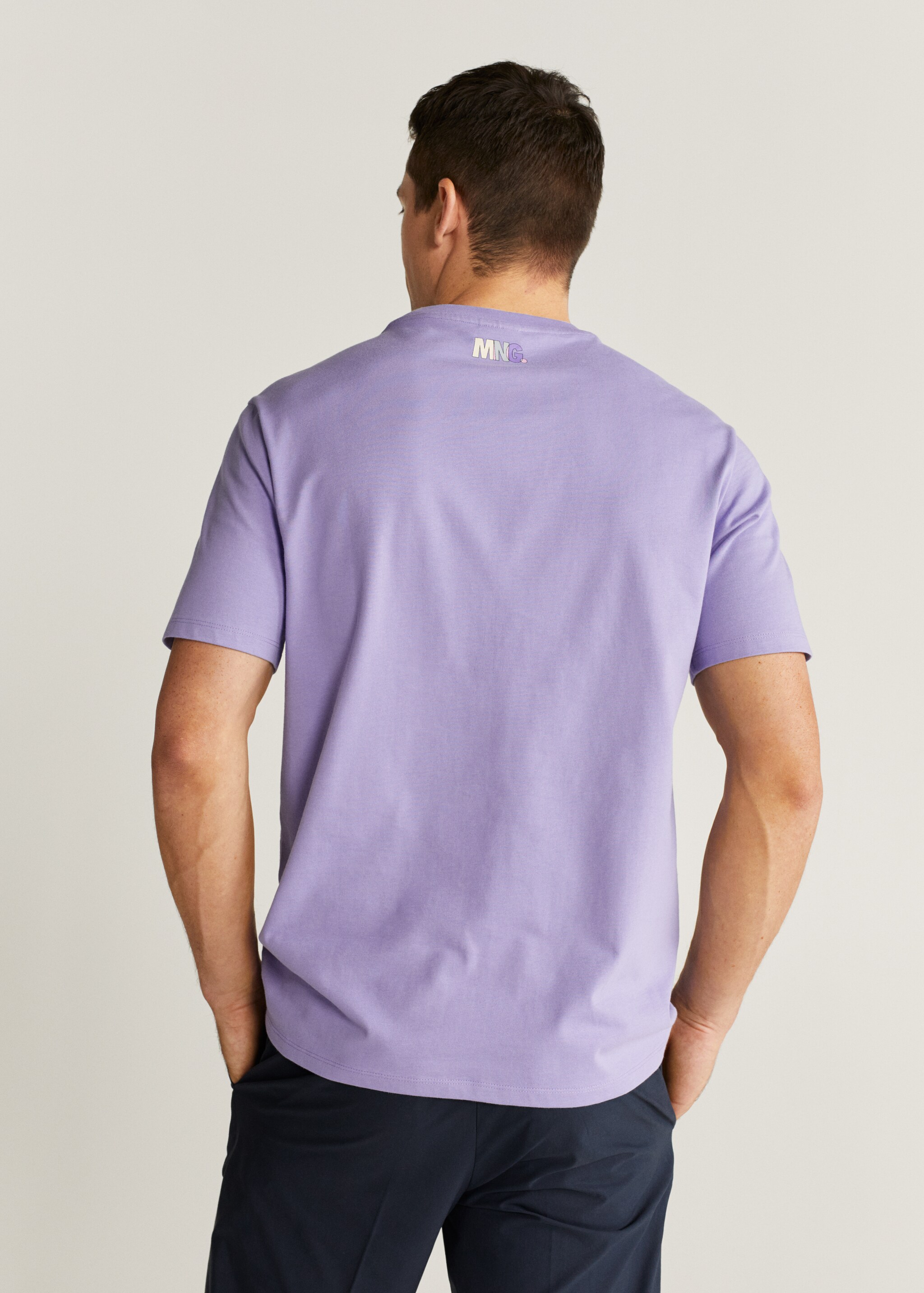 Camiseta algodón logo - Reverso del artículo