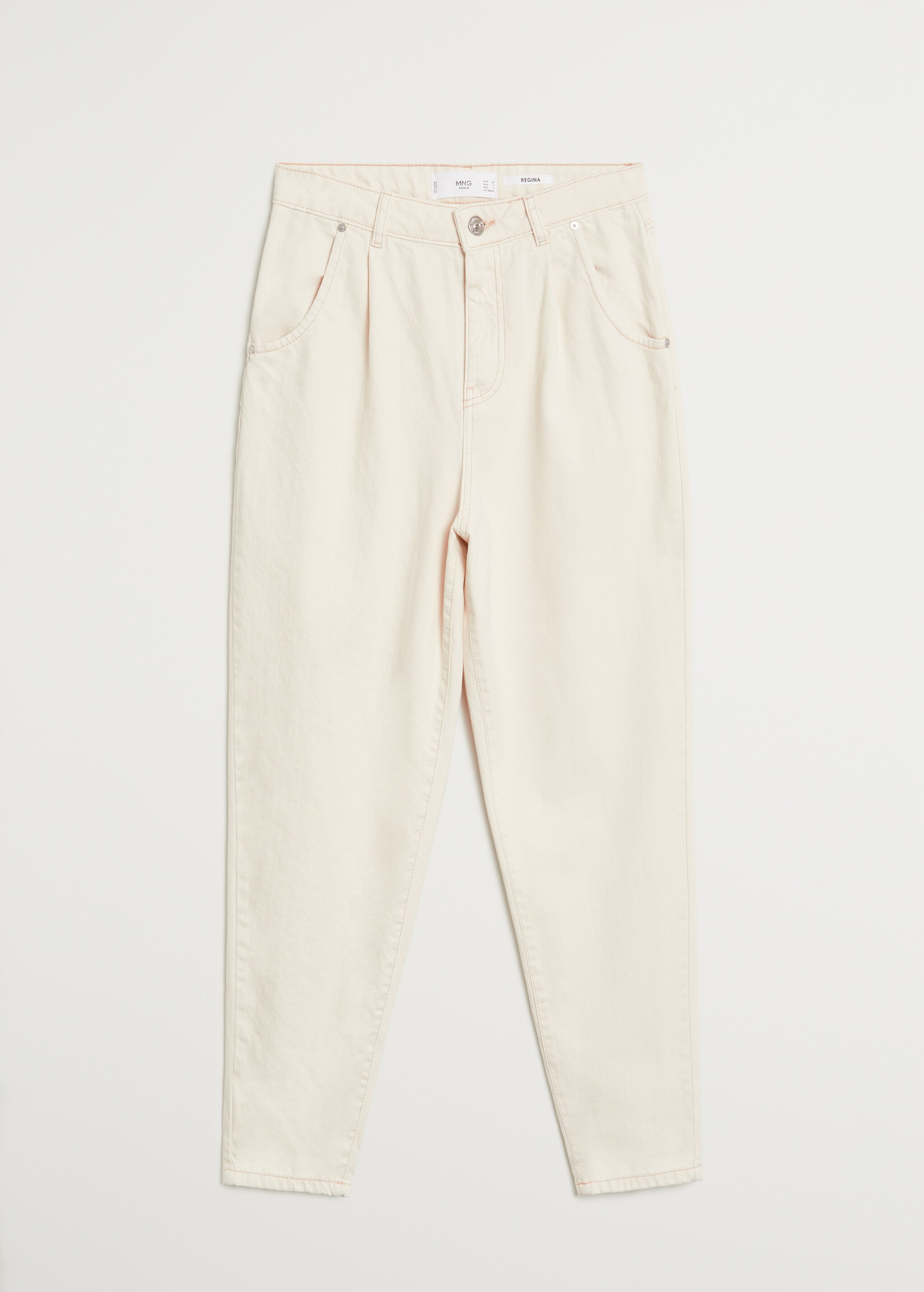 Jeans slouchy pinzas  - Artículo sin modelo