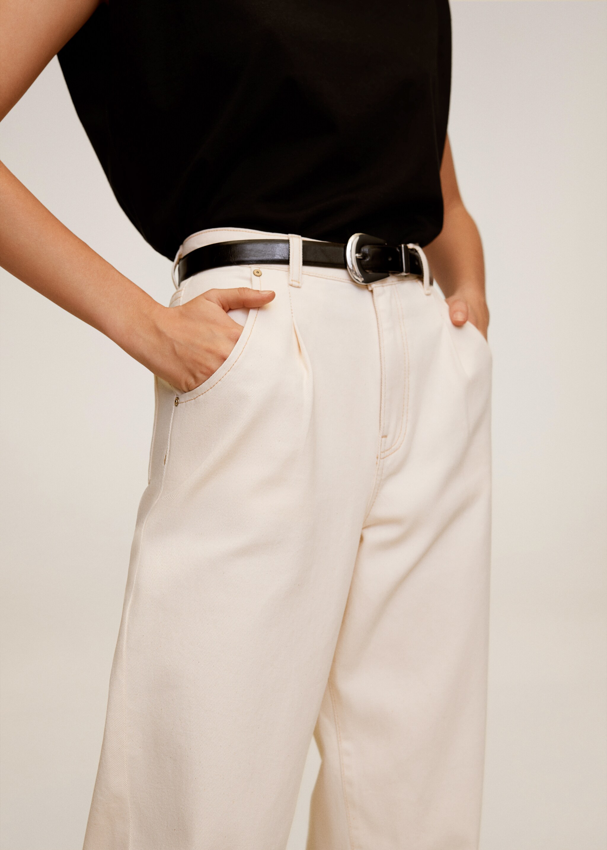 Jeans slouchy pinzas  - Detalle del artículo 2