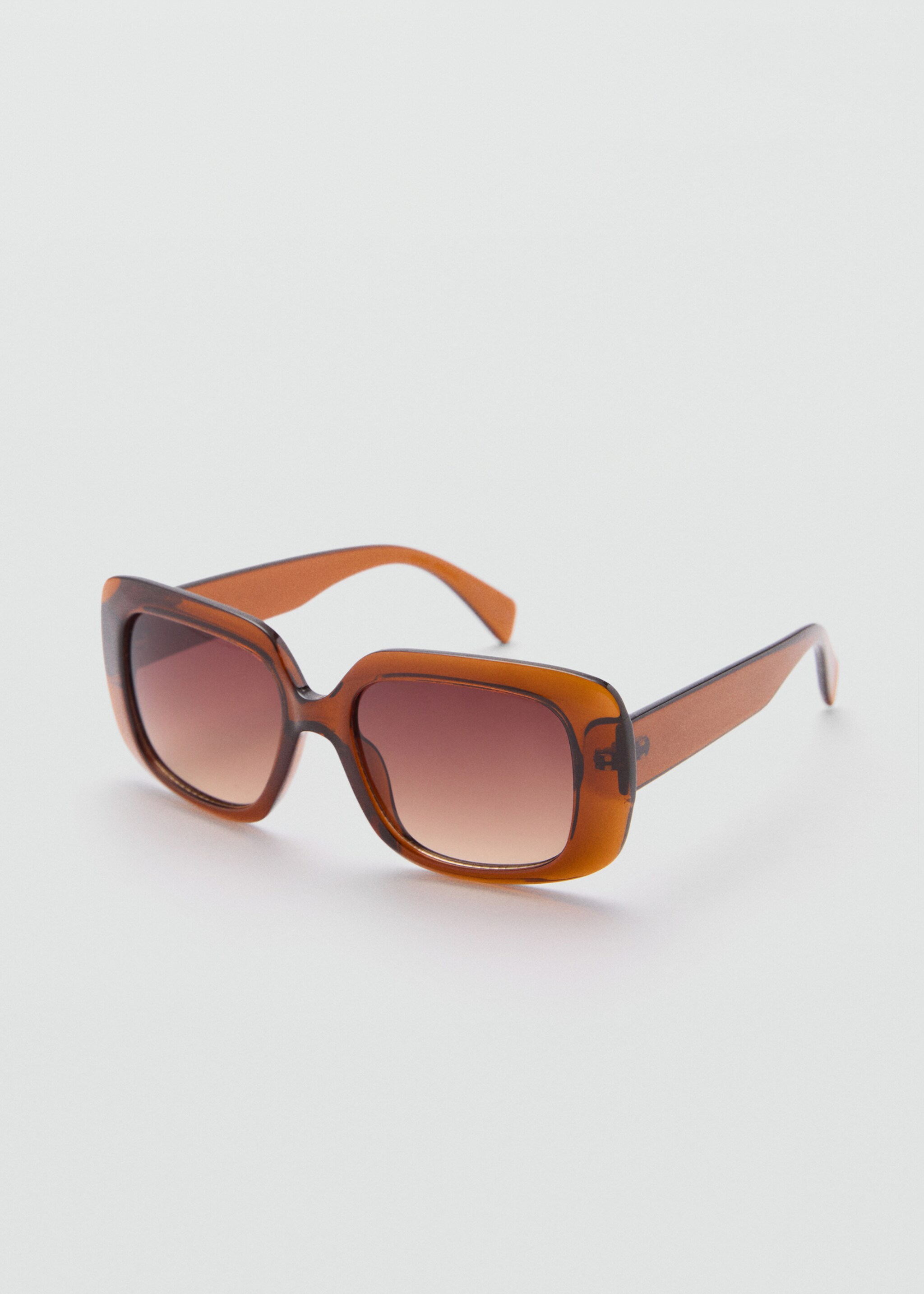 Viereckige Sonnenbrille - Mittlere Ansicht
