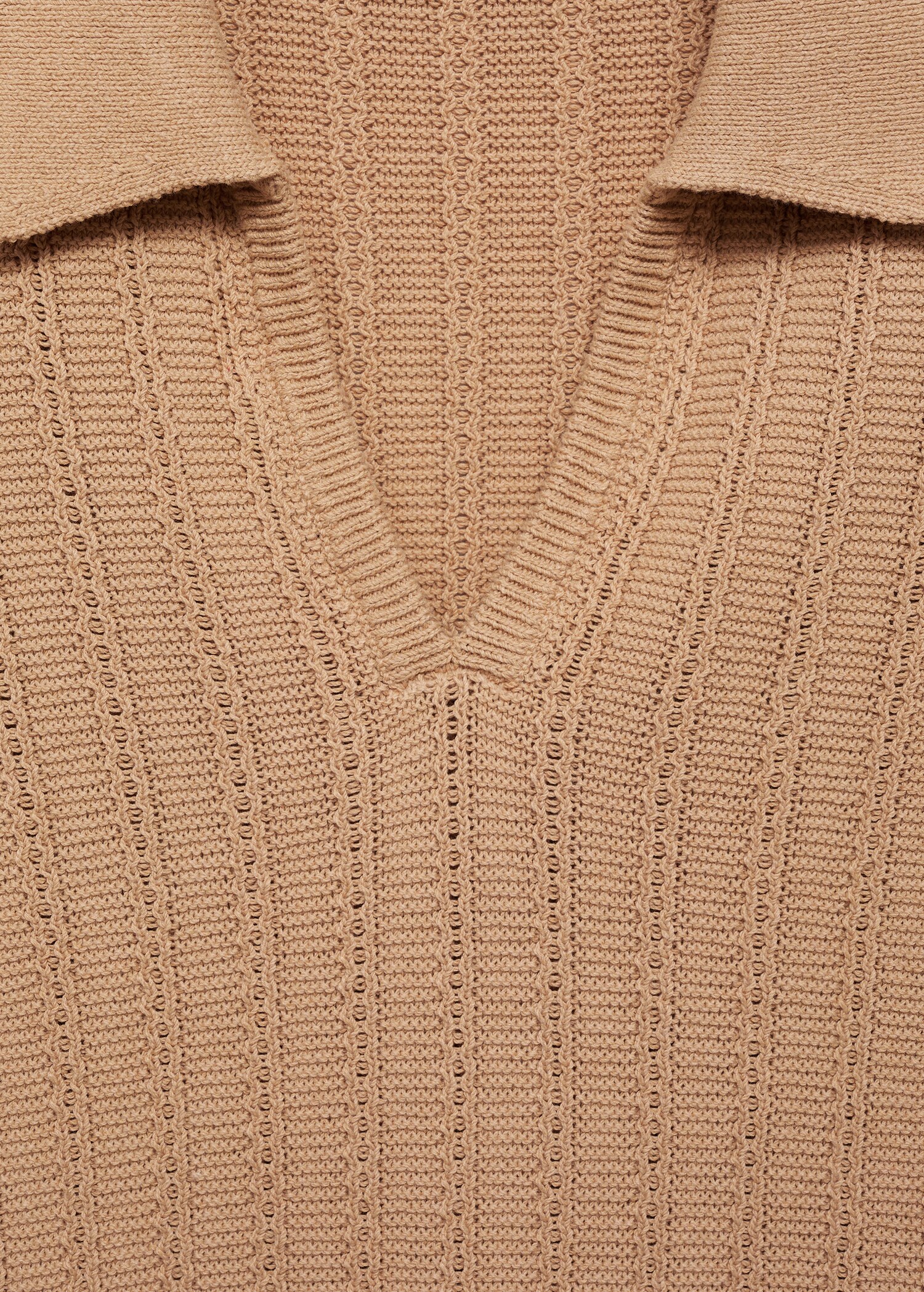 Polo coton maille torsadée - Détail de l'article 8