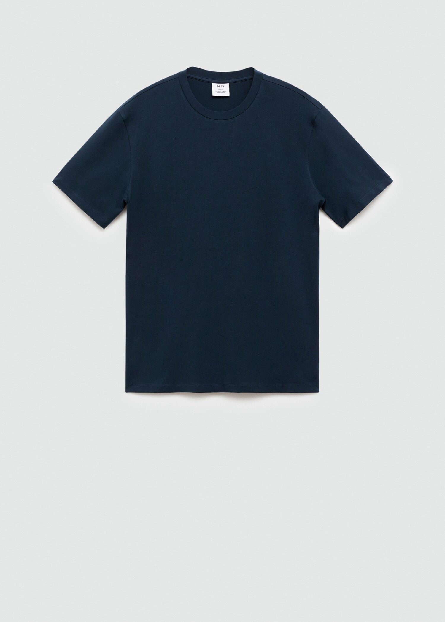 Stretch cotton T-shirt - Article without model