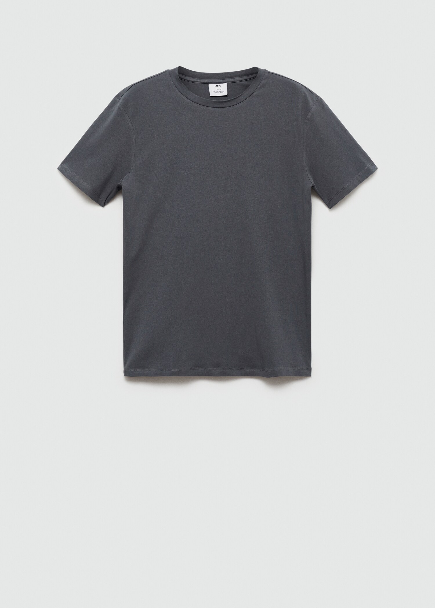 Stretch cotton T-shirt - Article without model