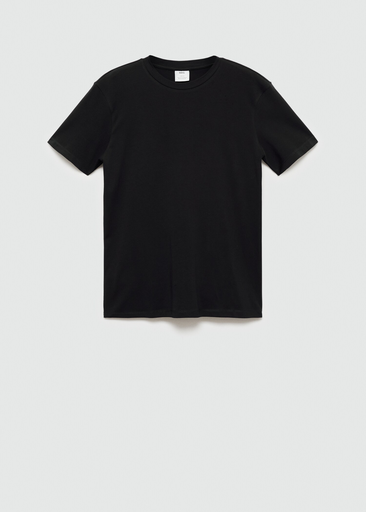 Stretch cotton T-shirt - Article without model