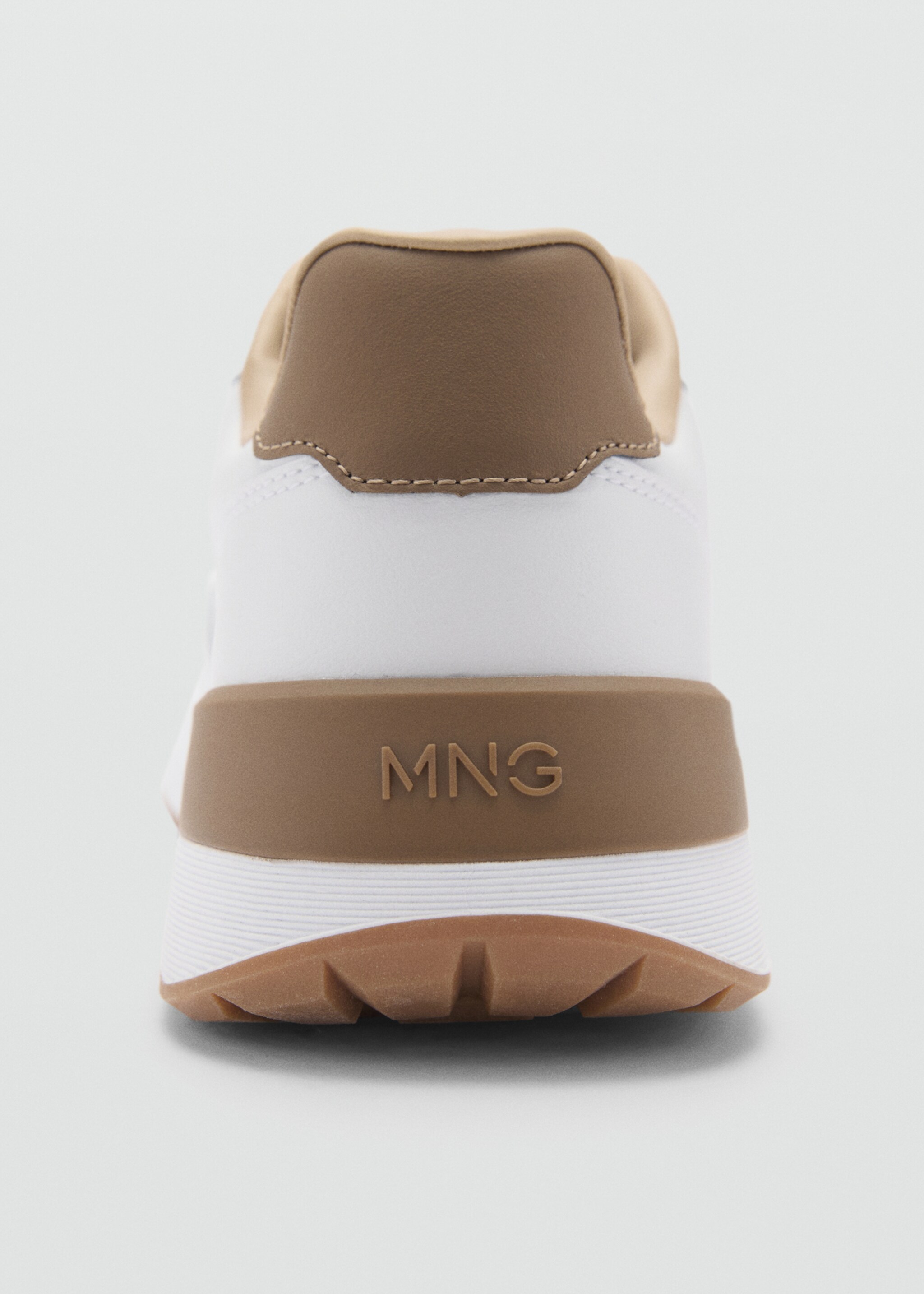 Kombinierte Leder-Sneakers - Detail des Artikels 1