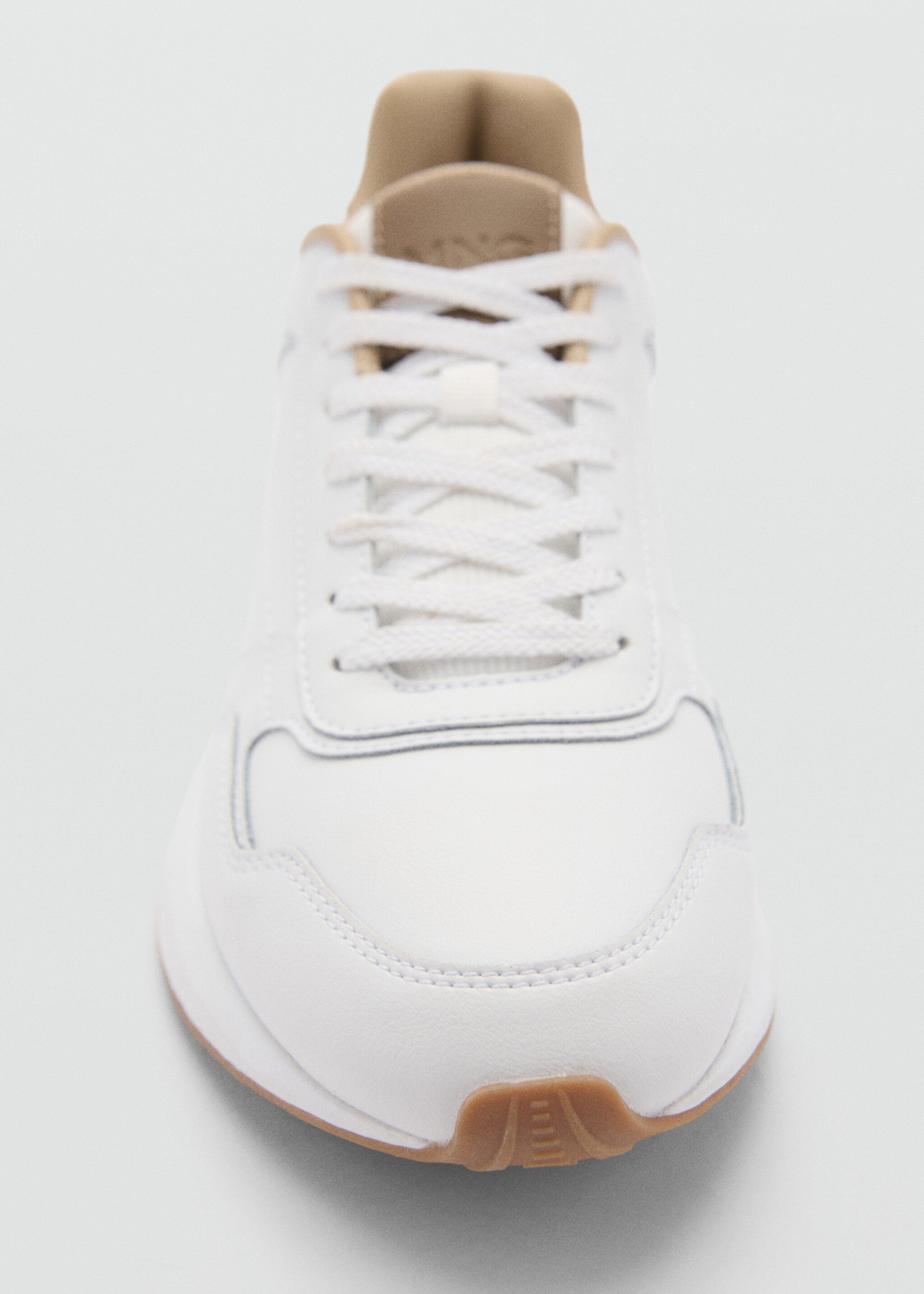 Kombinierte Leder-Sneakers - Detail des Artikels 2