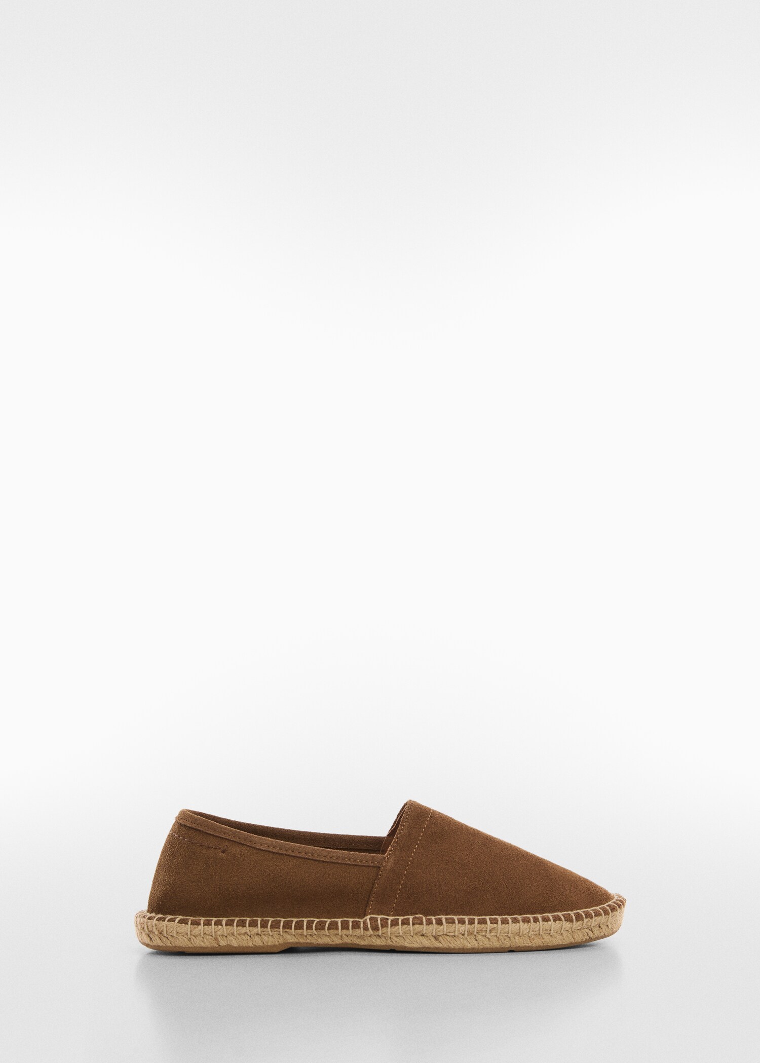 Espadrilles cuir suède jute - Article sans modèle