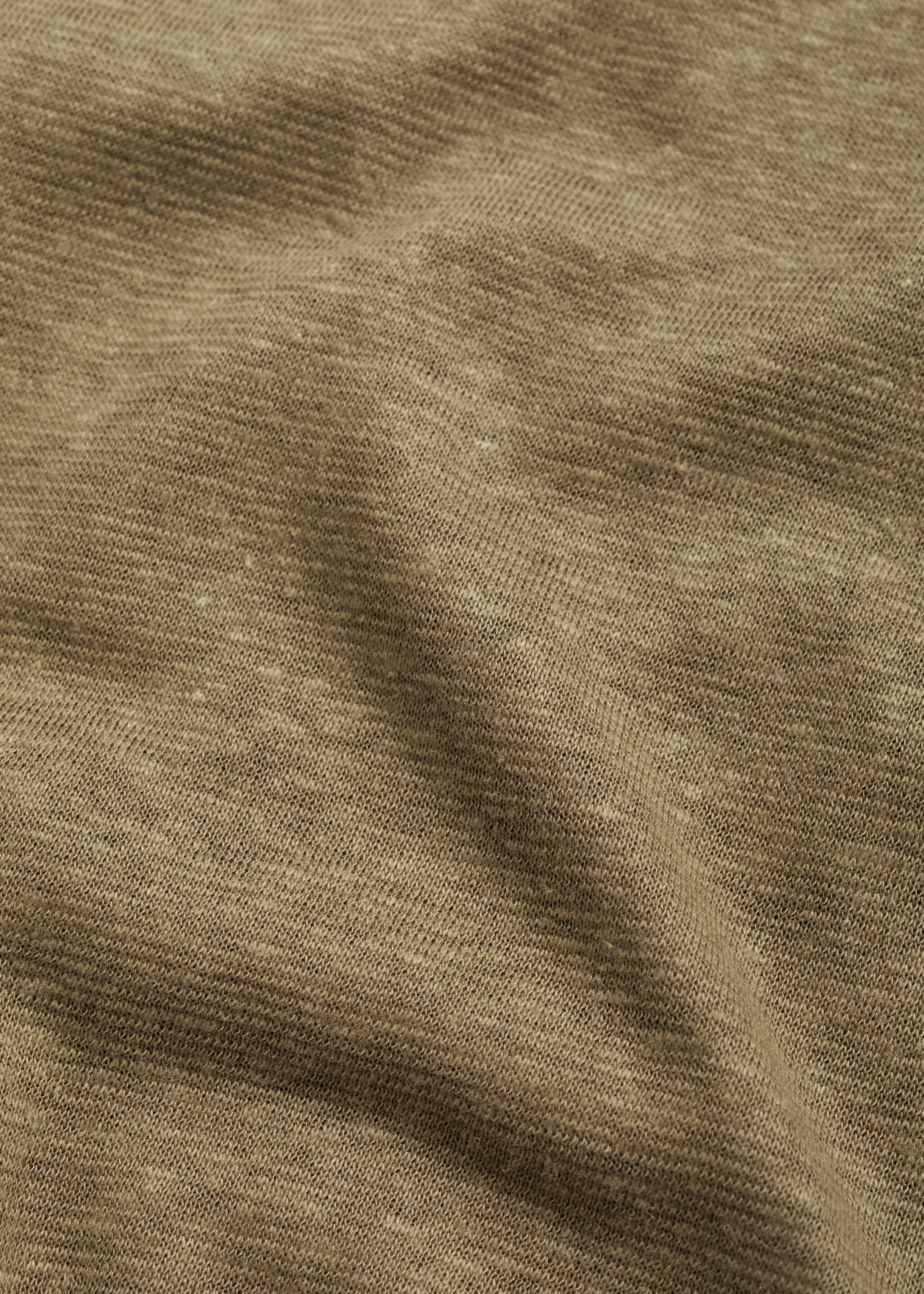 T-shirt lin et coton mélangés - Détail de l'article 0