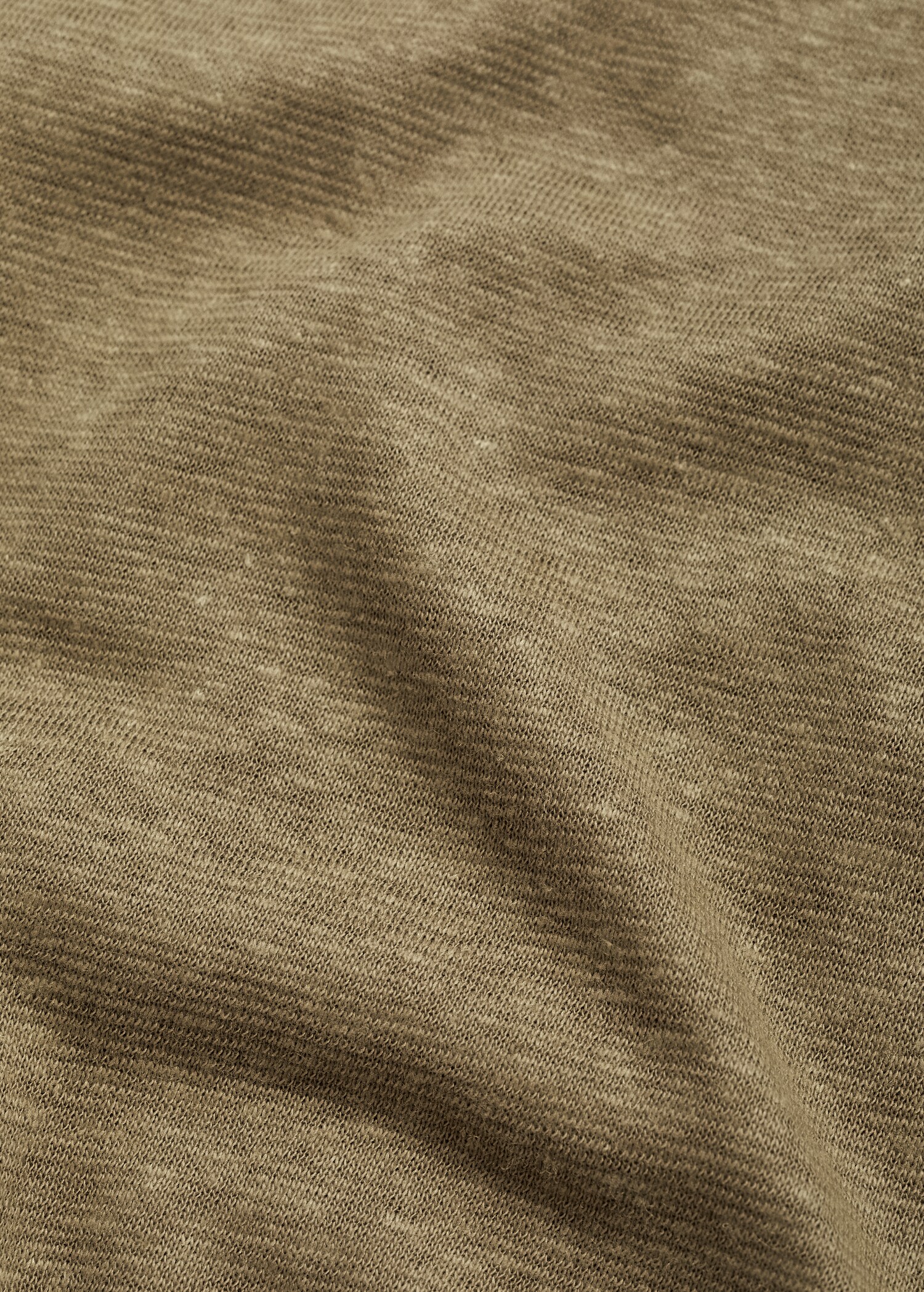 T-shirt lin et coton mélangés - Détail de l'article 0