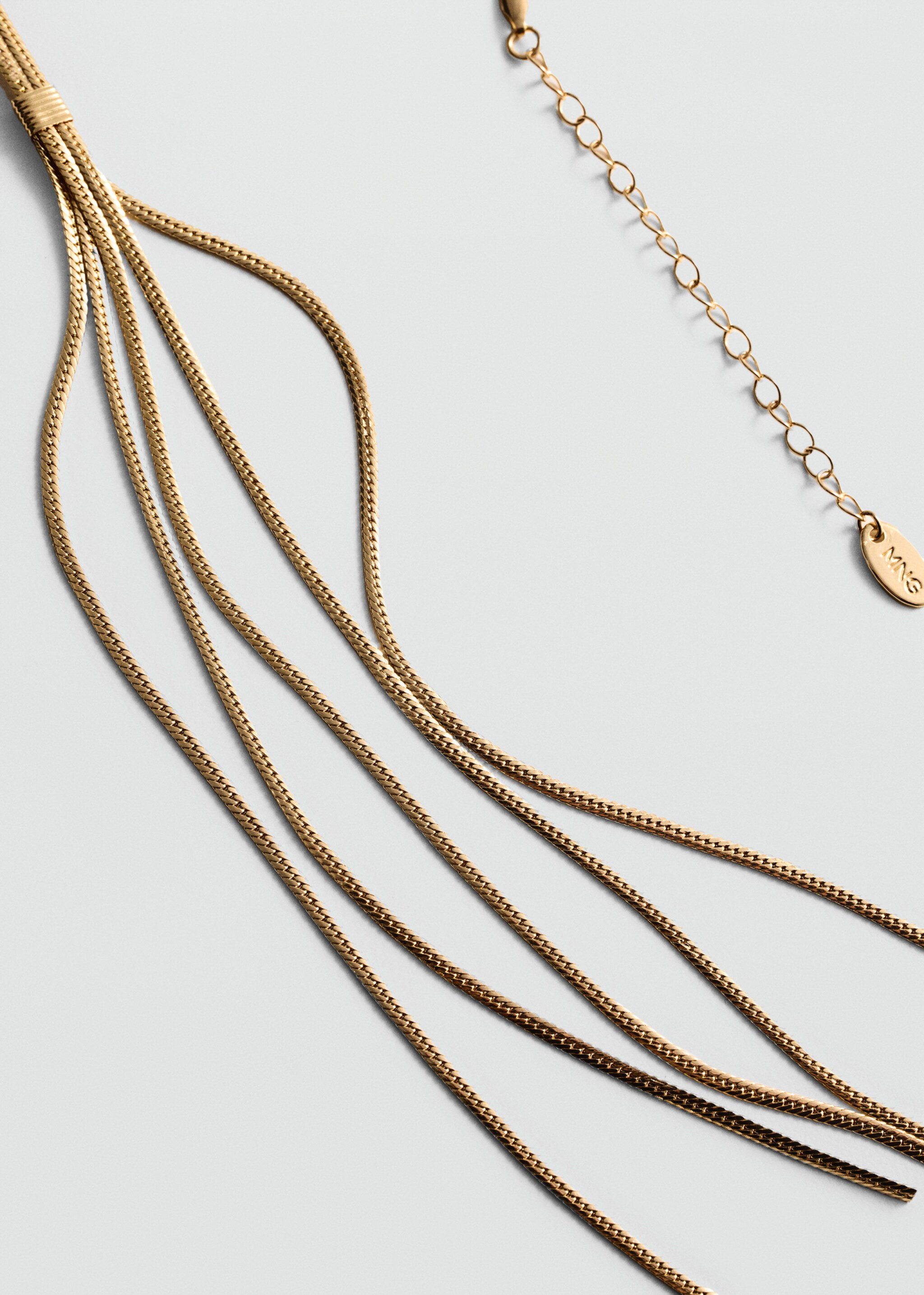 Long chain necklace - Medium plane