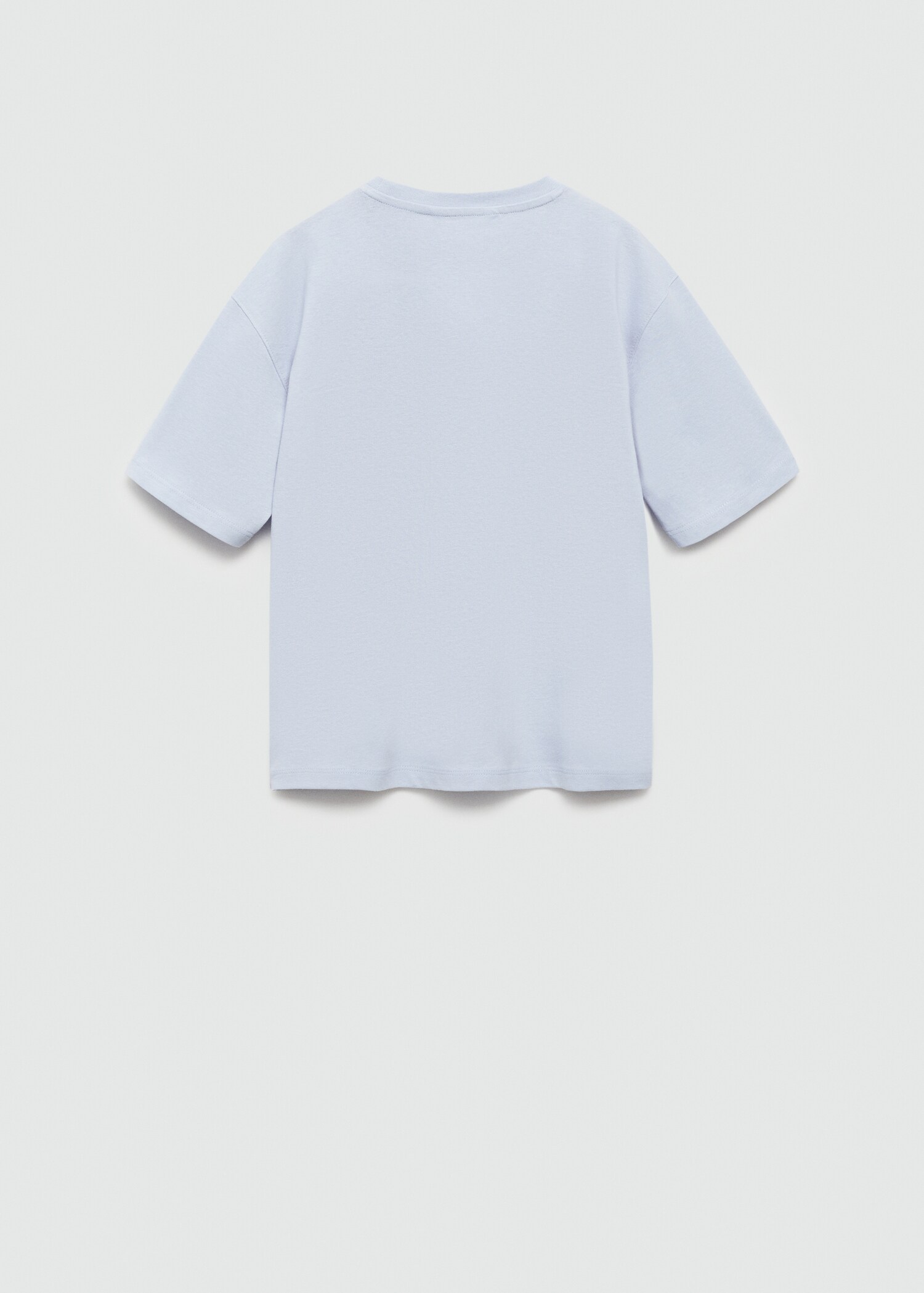 Printed cotton-blend t-shirt - Reverse of the article