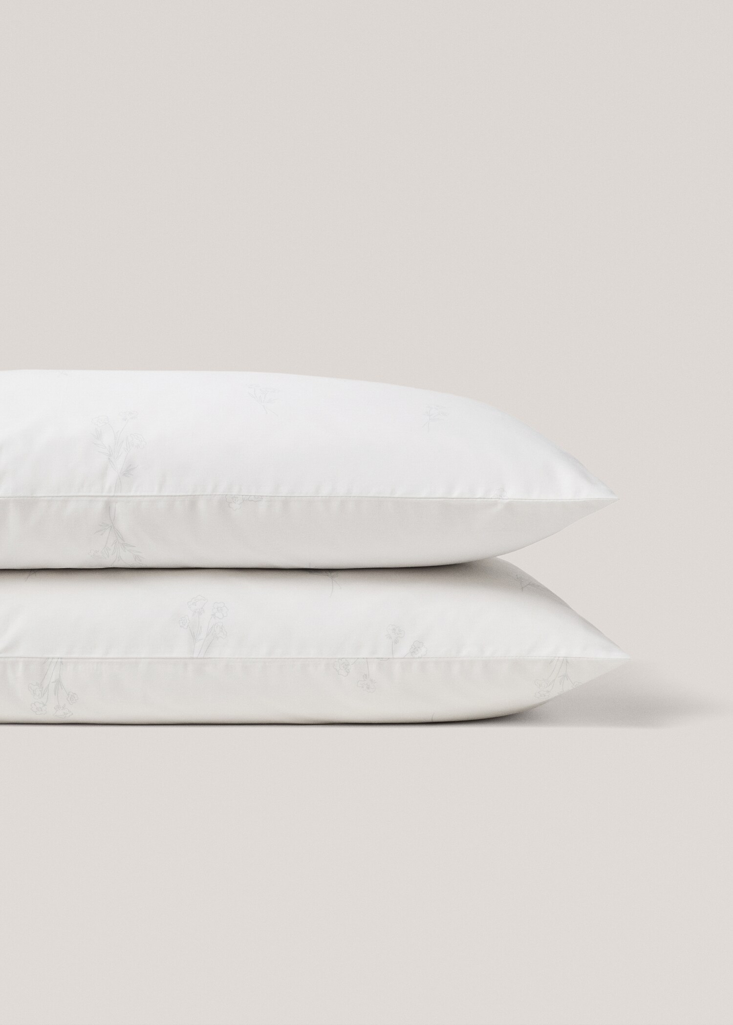 Floral pillow case 50x75cm - Details of the article 3