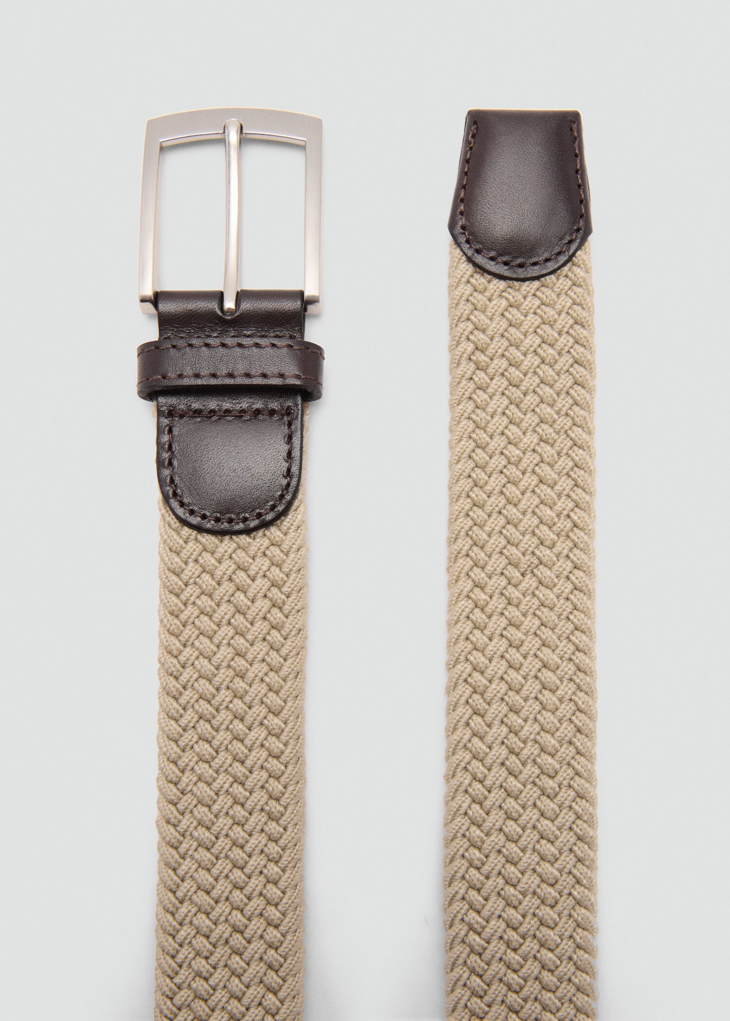 Braided elastic belt - Medium plane