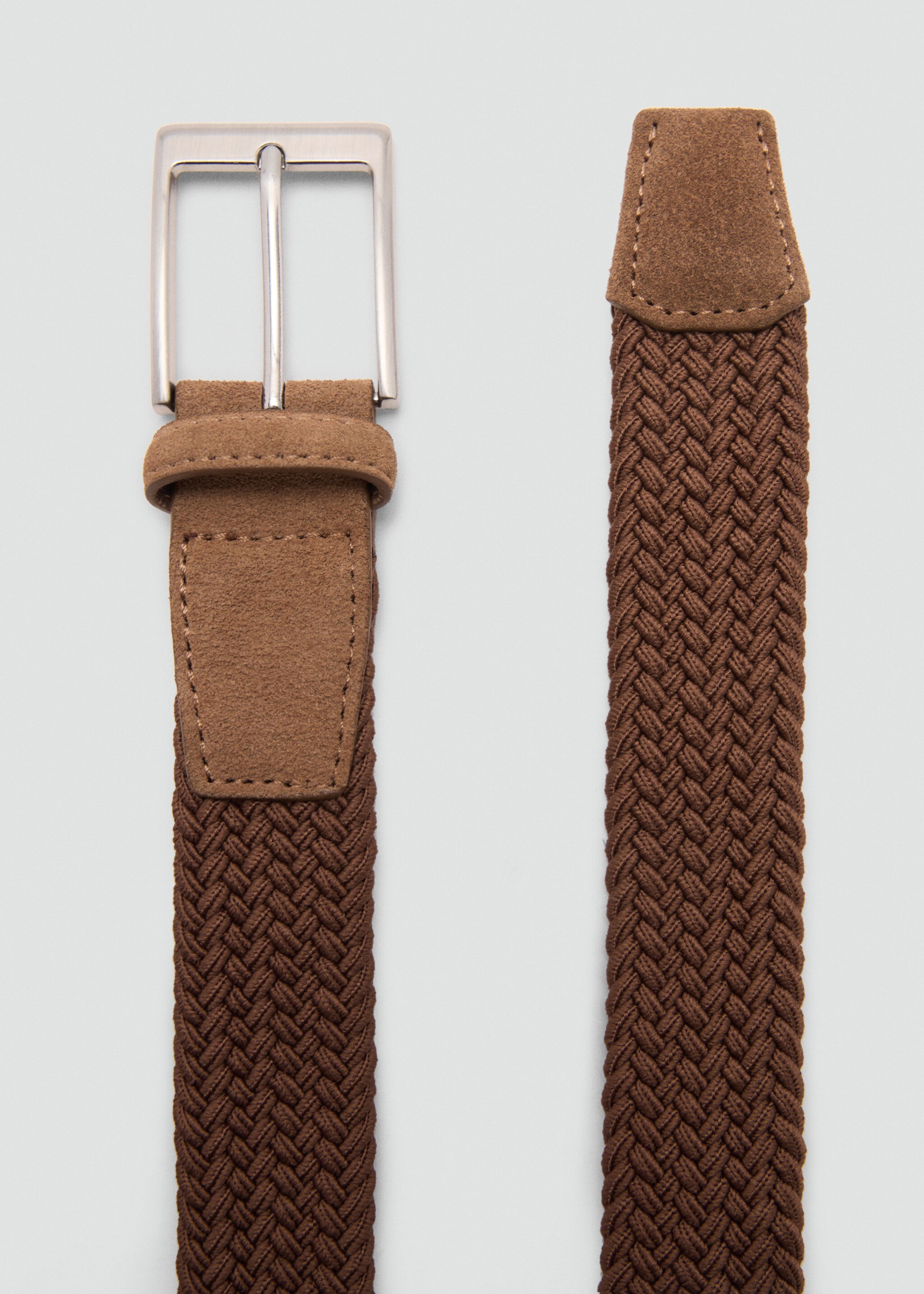 Braided elastic belt - Medium plane