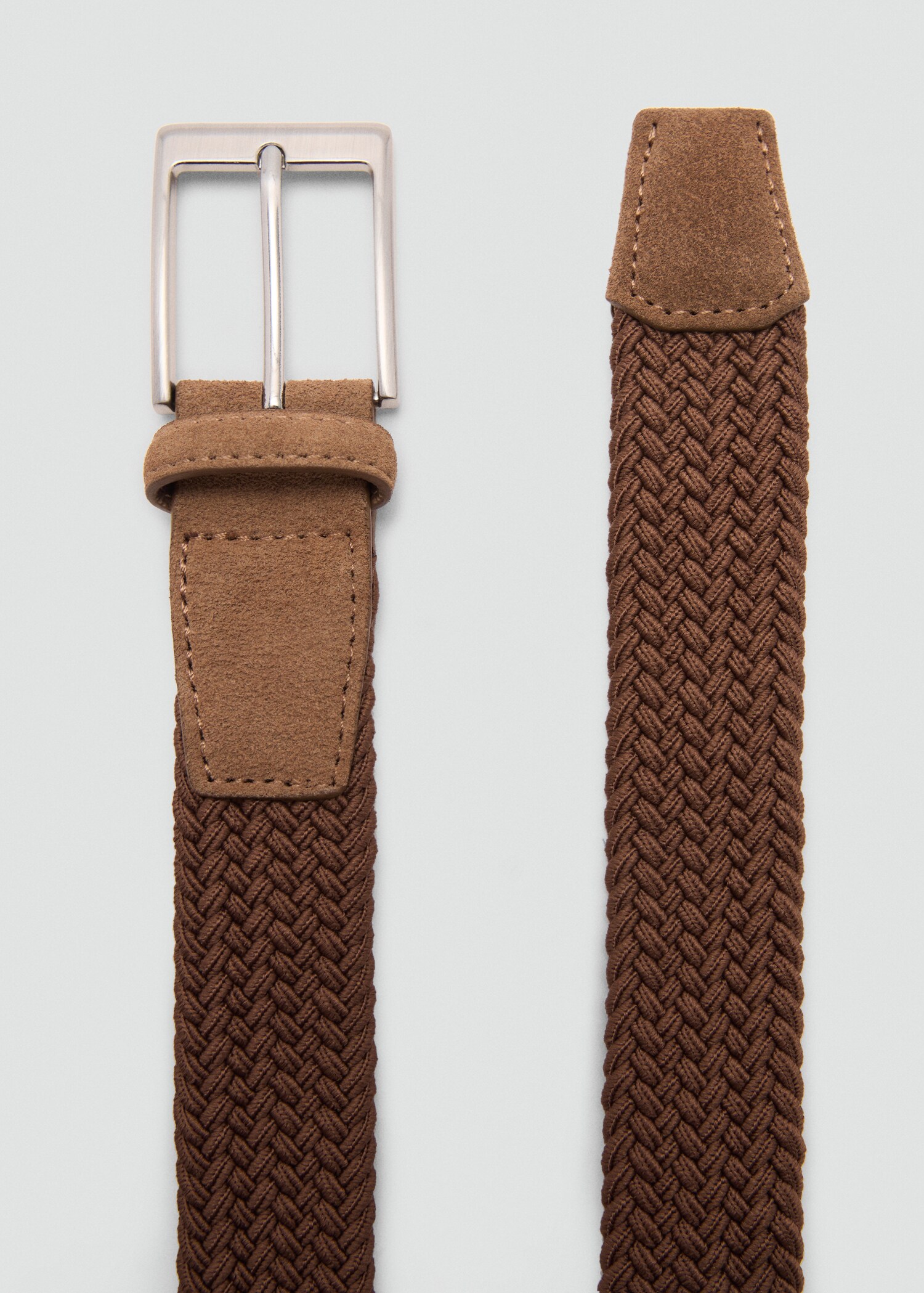 Braided elastic belt - Medium plane
