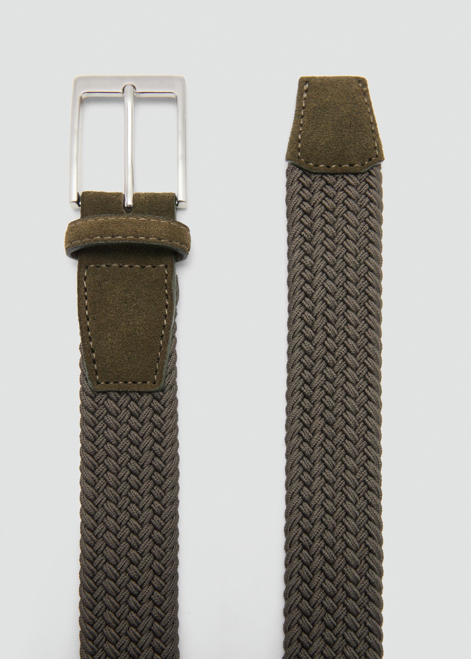 Braided elastic belt - Medium plane