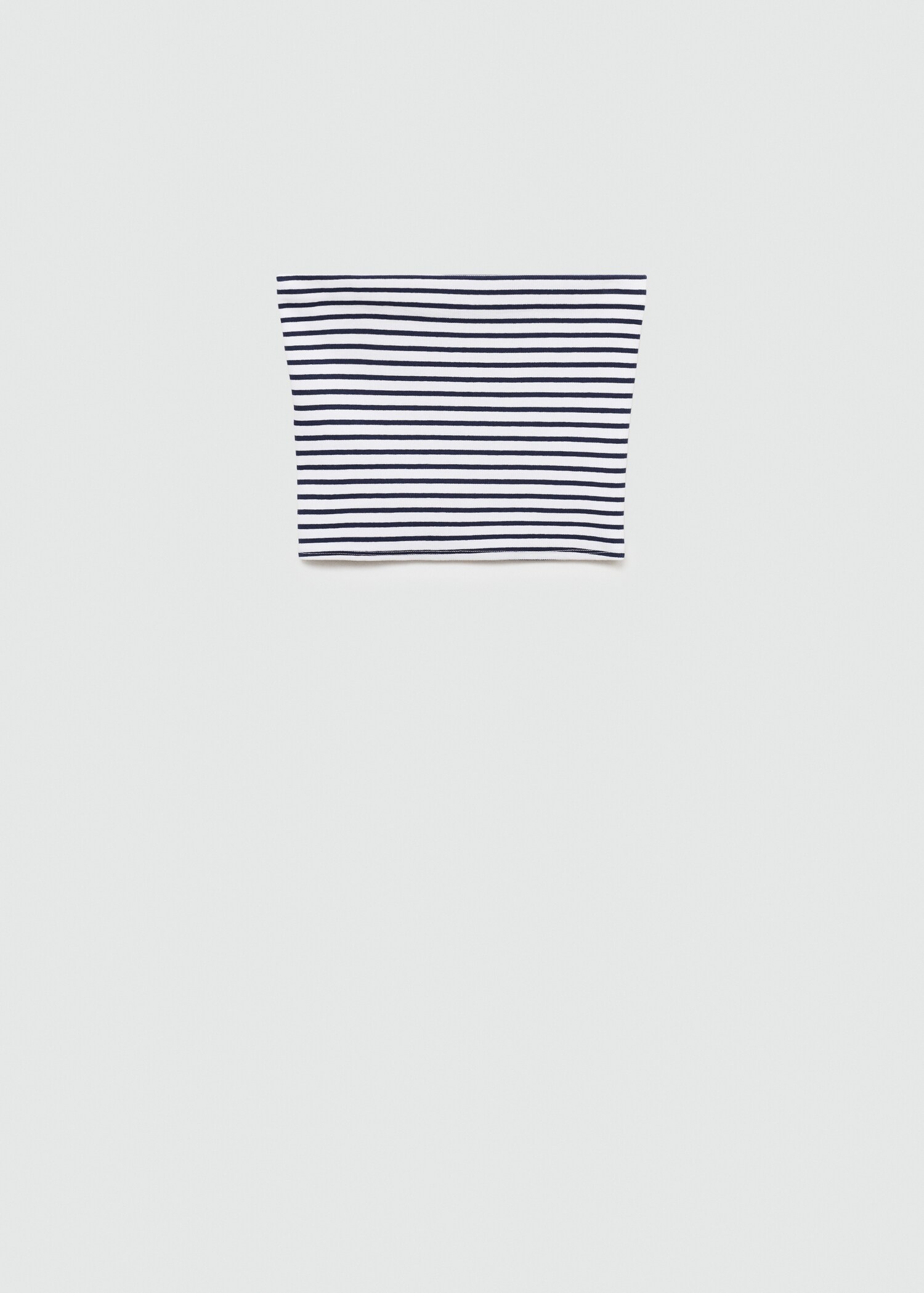 Cotton bandeau top - Article without model