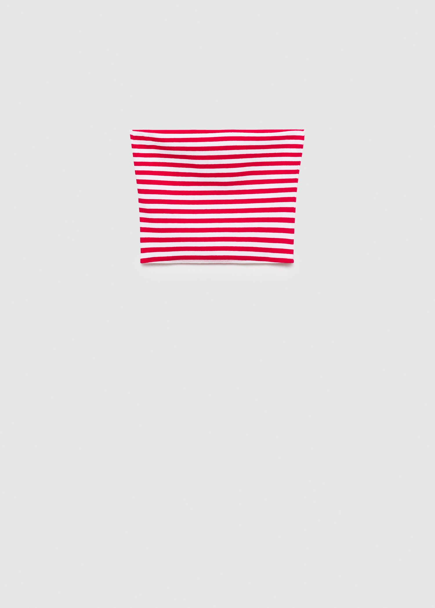 Cotton bandeau top - Article without model