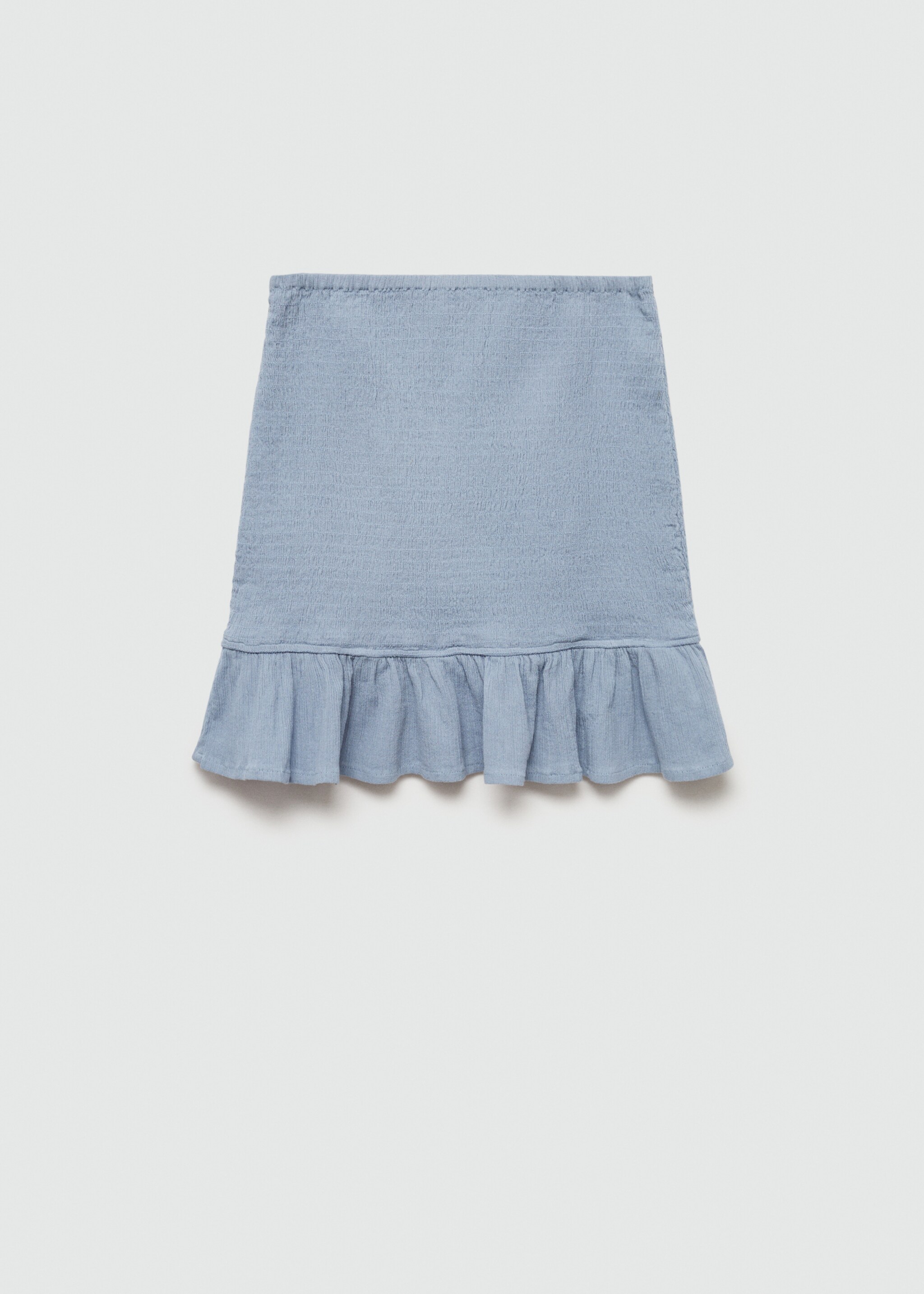 Gathered skirt with ruffles - Article without model