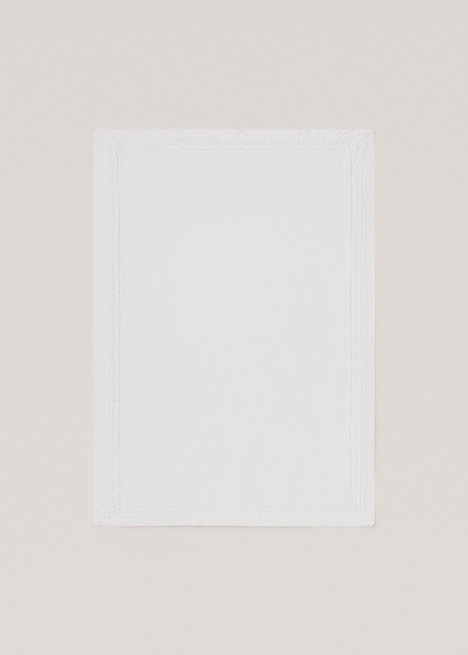 100% cotton lace placemat - Article without model