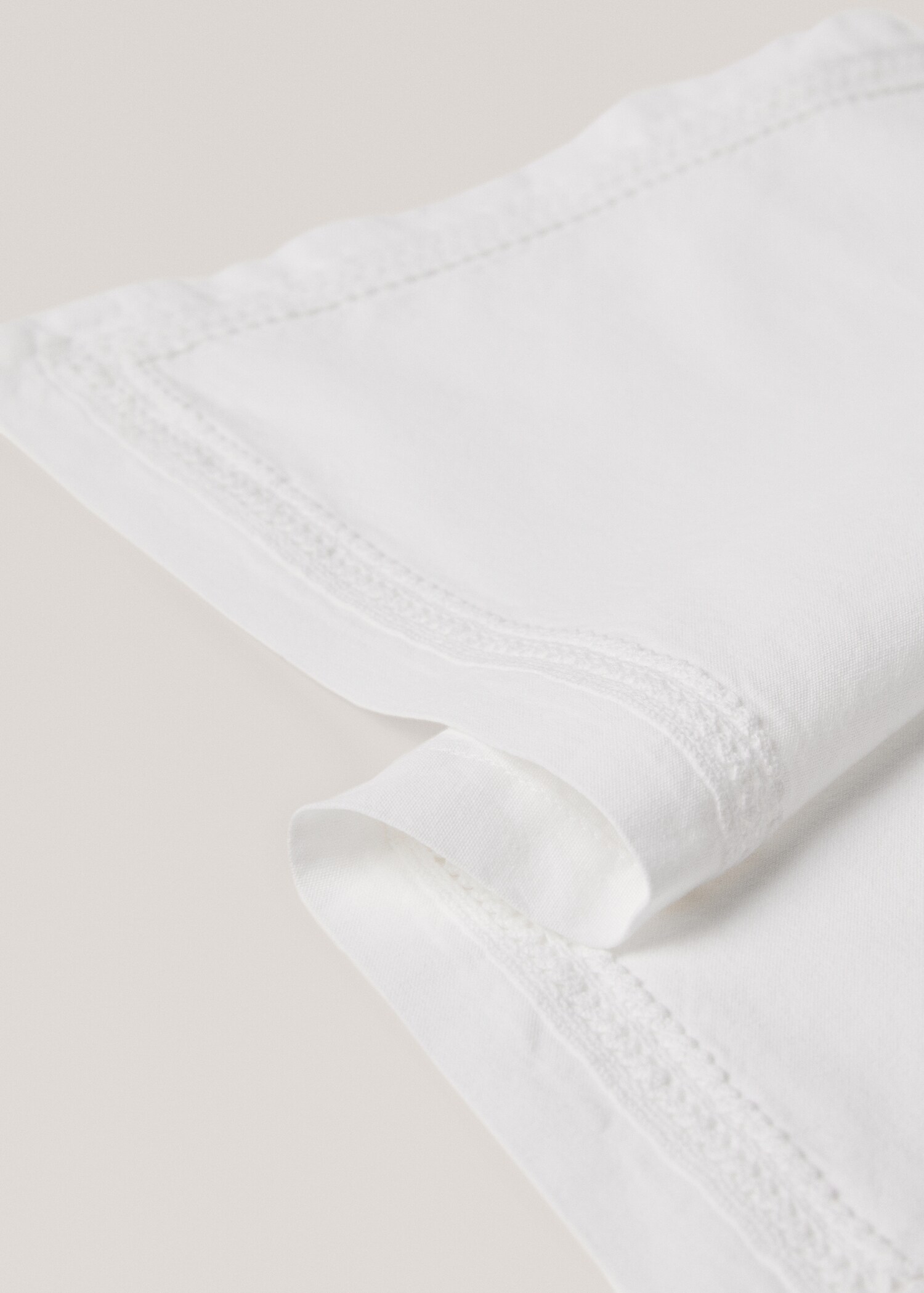 100% cotton lace placemat - Details of the article 1