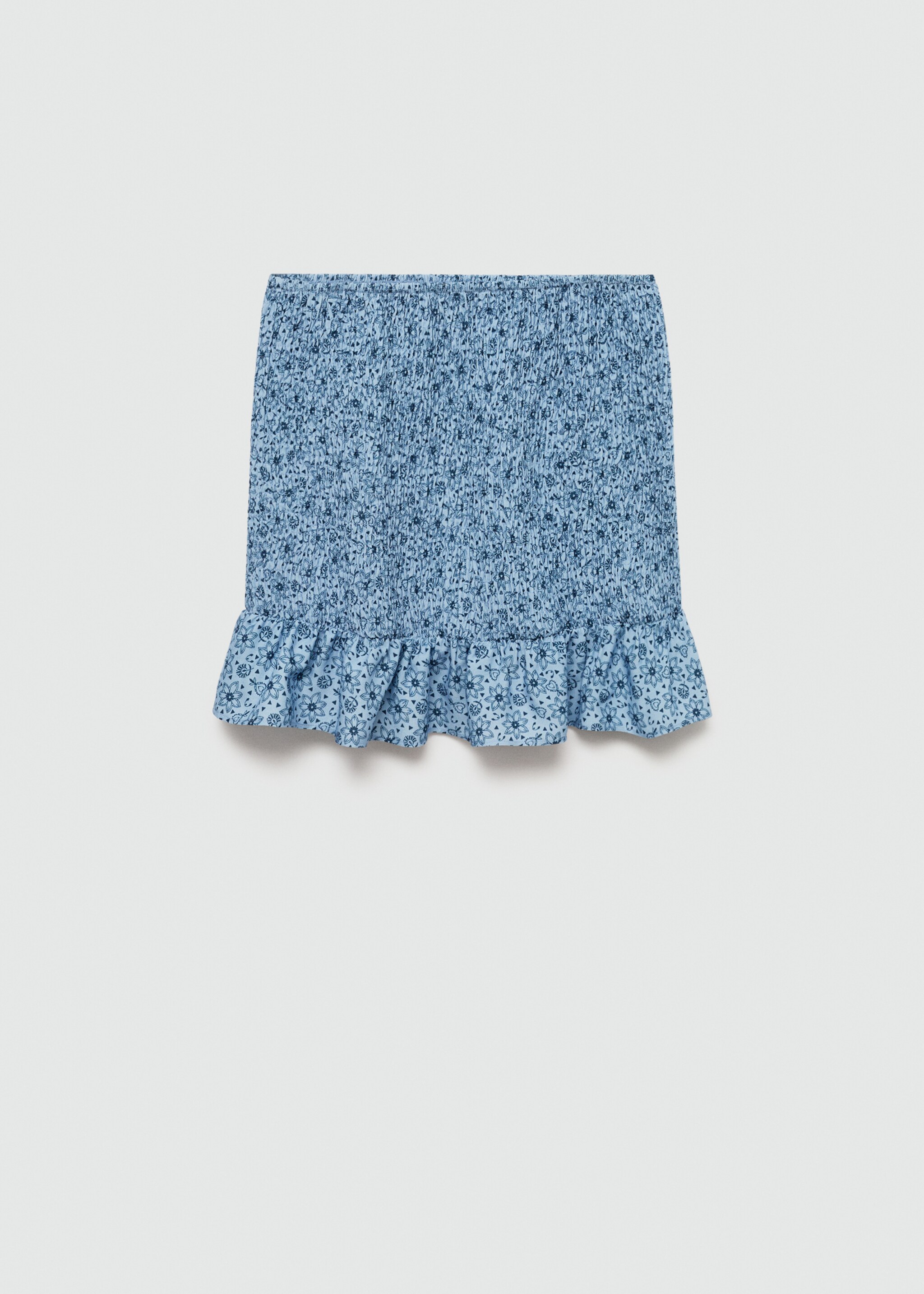 Printed pleated skirt - Article without model