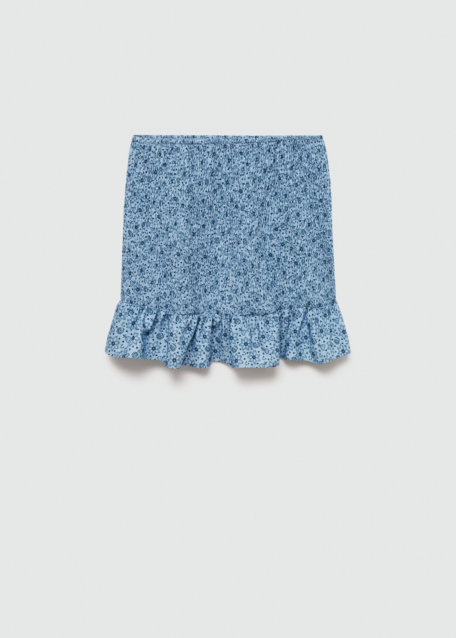 Printed pleated skirt - Article without model
