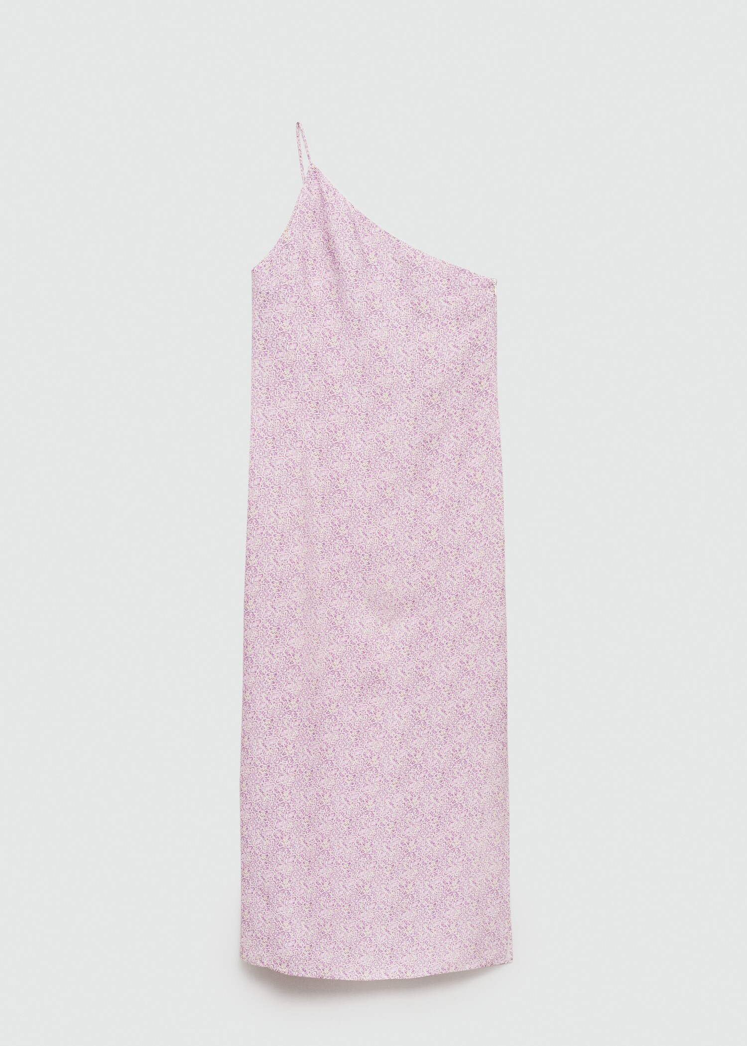 Robe asymétrique imprimée - Article sans modèle