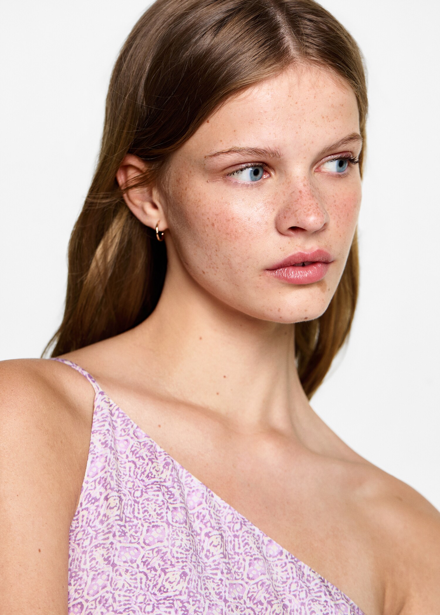 Robe asymétrique imprimée - Détail de l'article 1