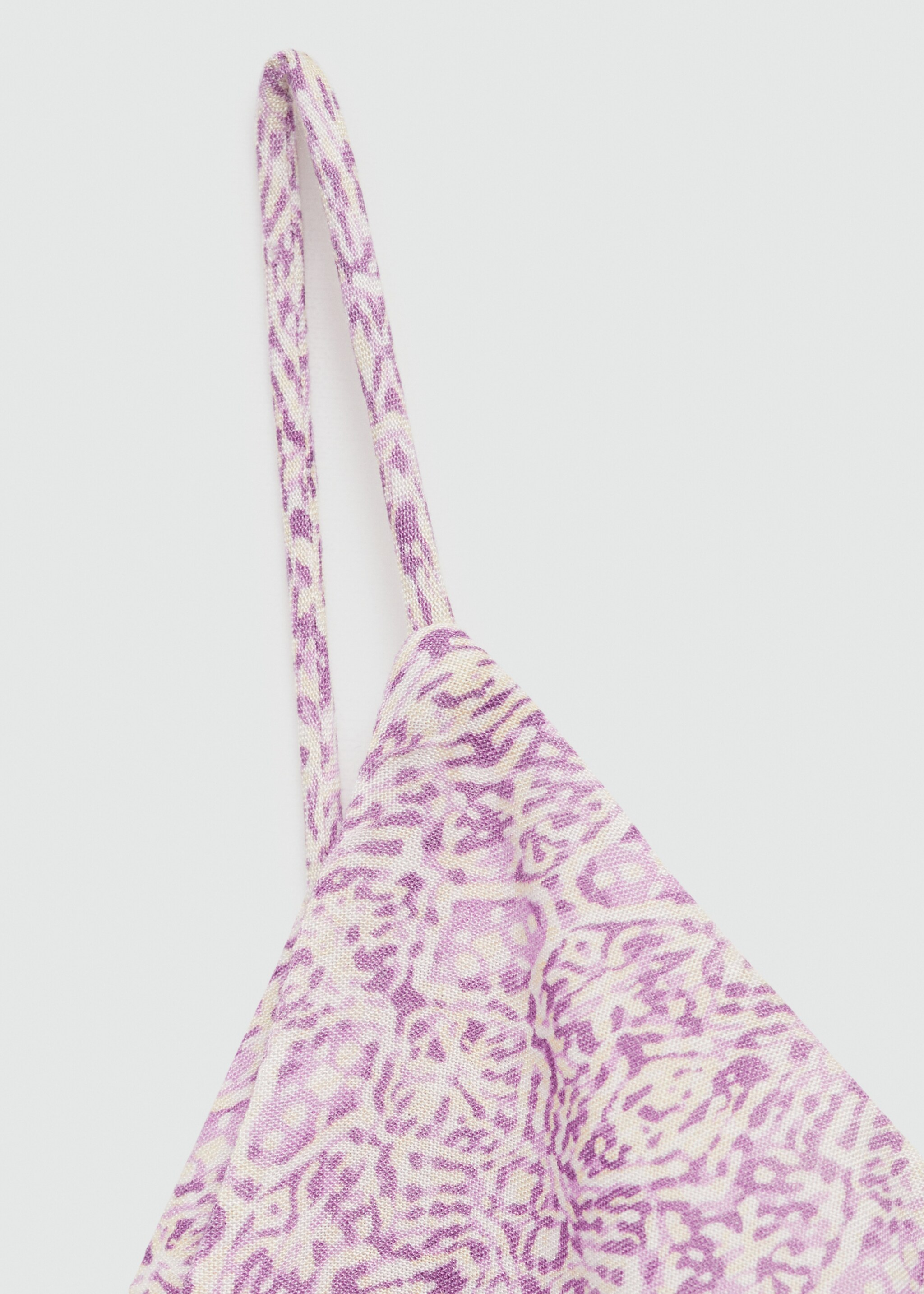 Printed asymmetrical dress - Details of the article 8