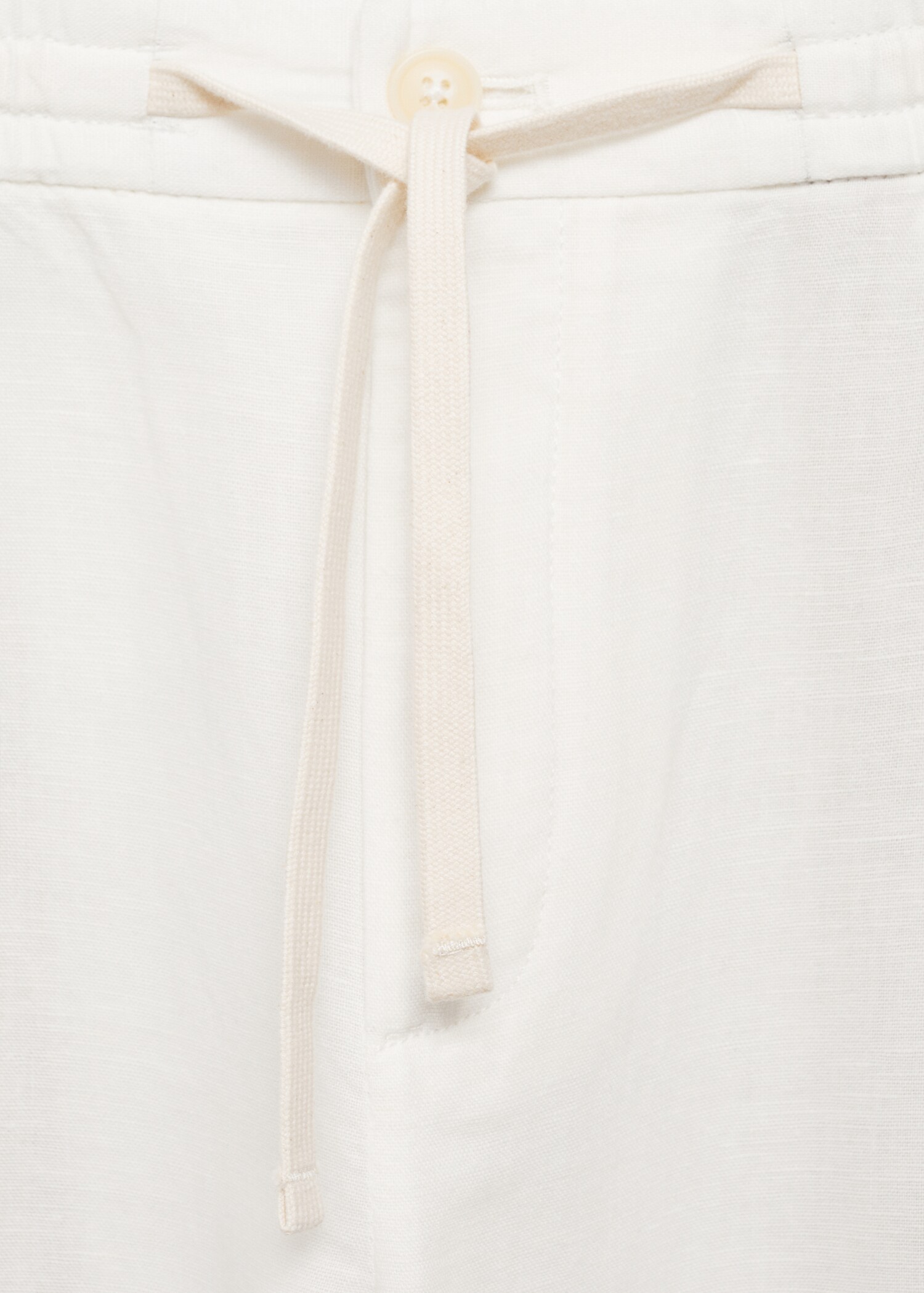 Pantalón slim fit lino cordón - Detalle del artículo 8