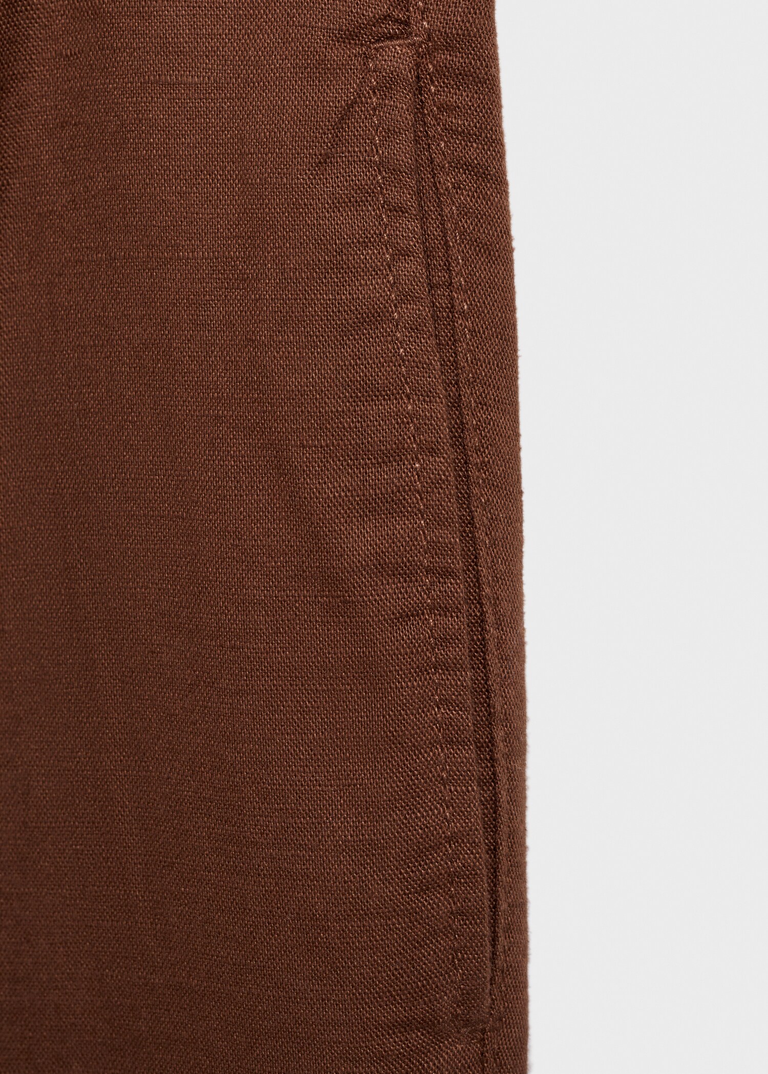 Slim-fit trousers with drawstring - Details of the article 0
