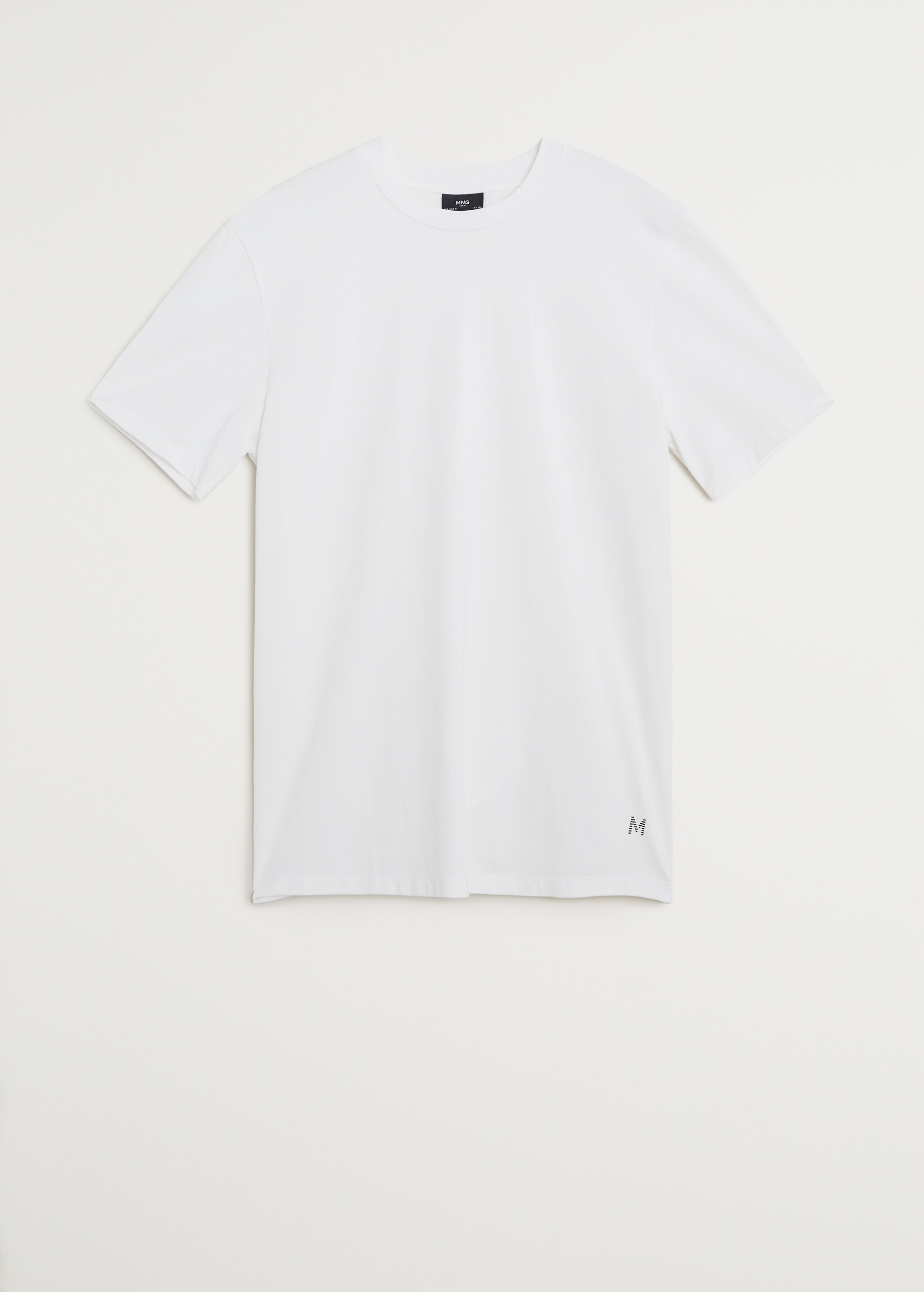 Stretch cotton T-shirt - Article without model