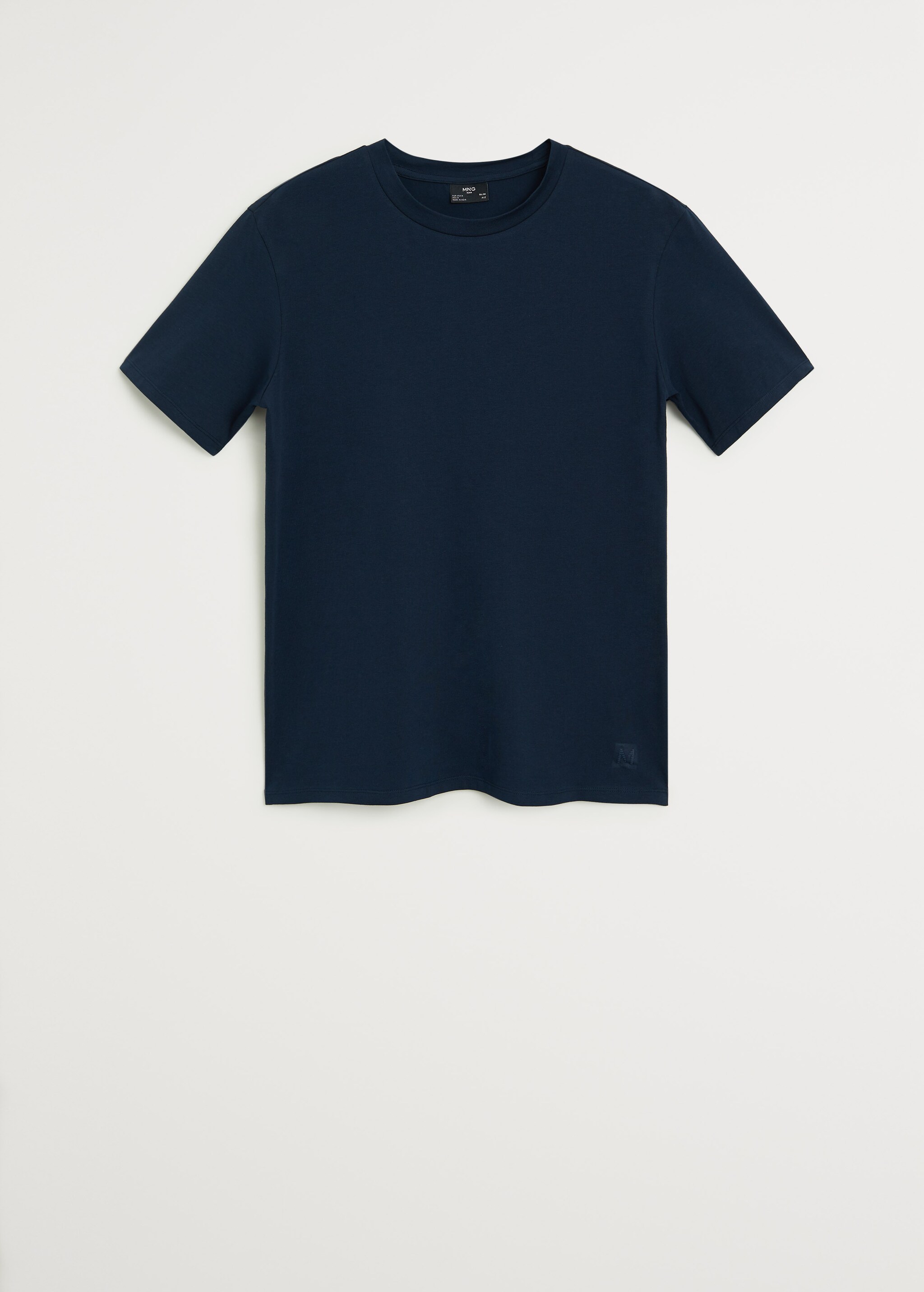 Stretch cotton T-shirt - Article without model