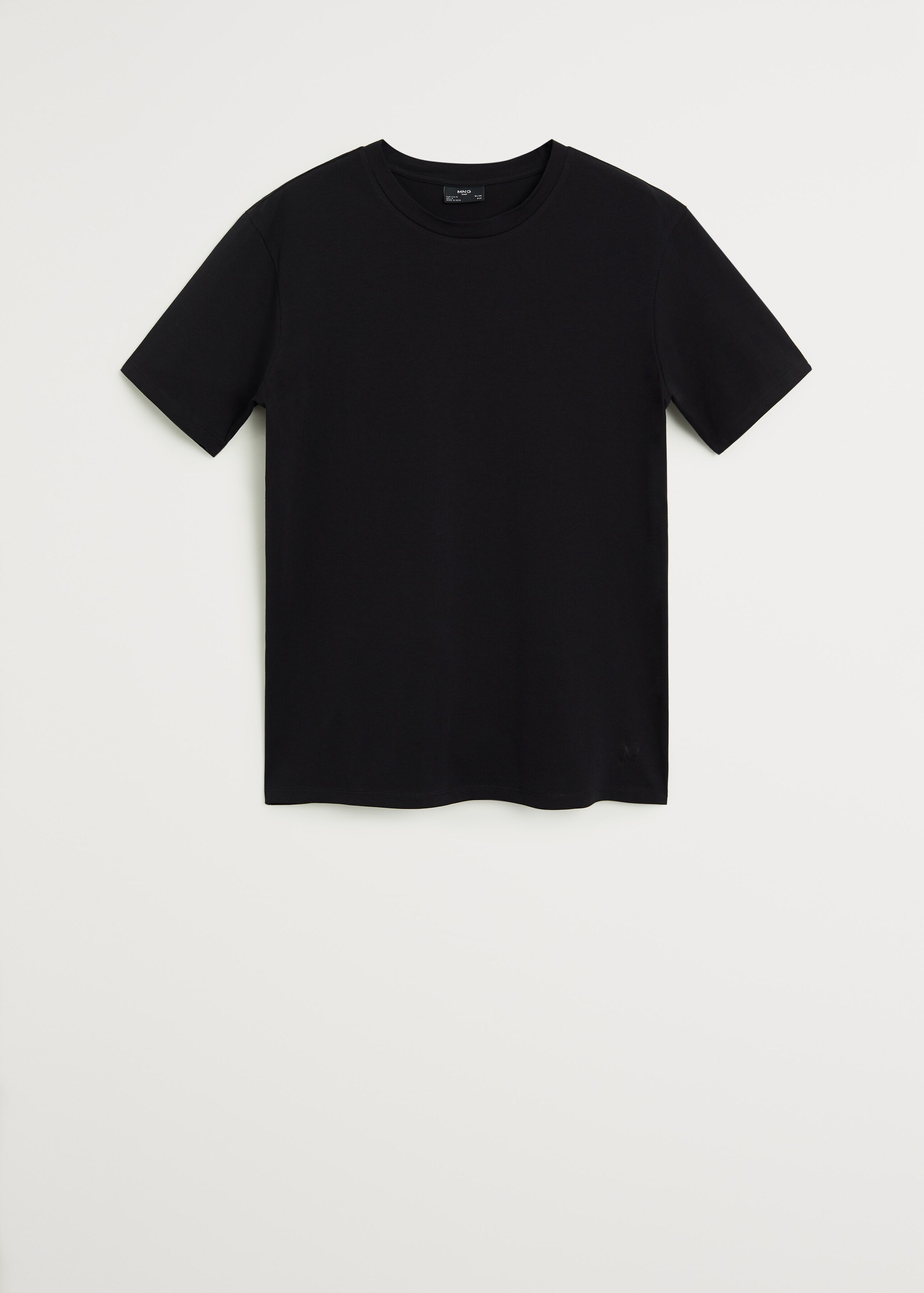 Stretch cotton T-shirt - Article without model