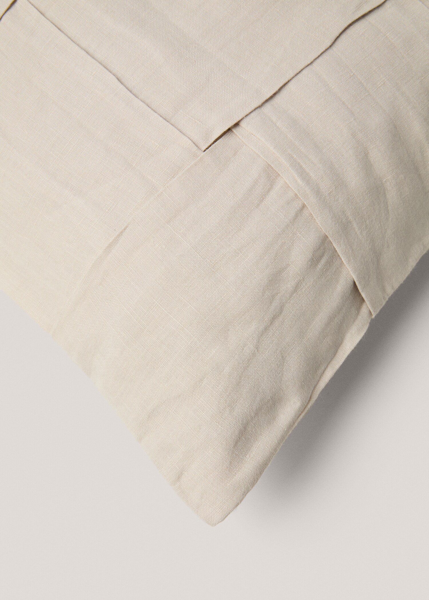 Leinen-Kissenbezug in Flechtoptik - Detail des Artikels 2