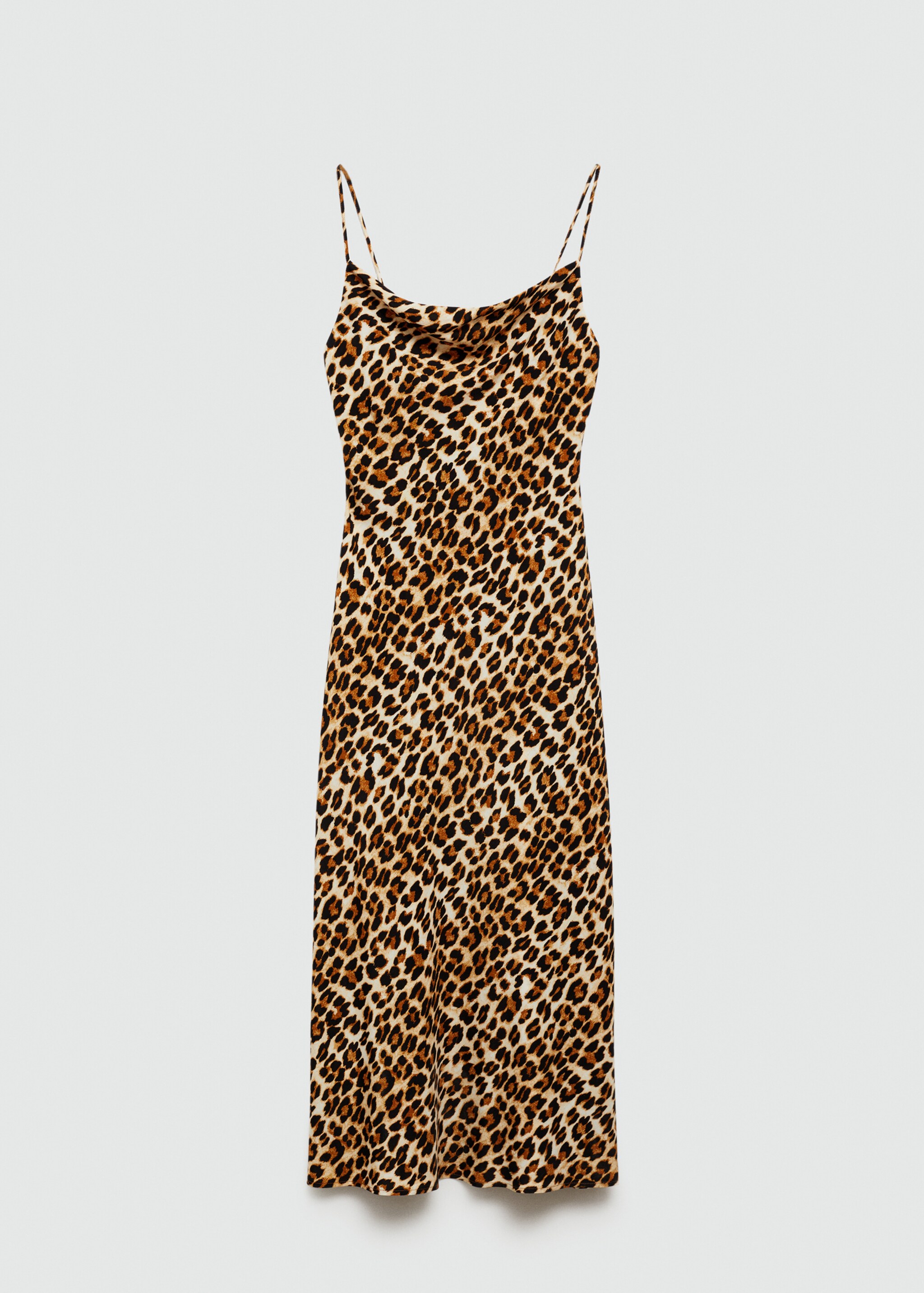 Leopard-print long dress - Article sans modèle