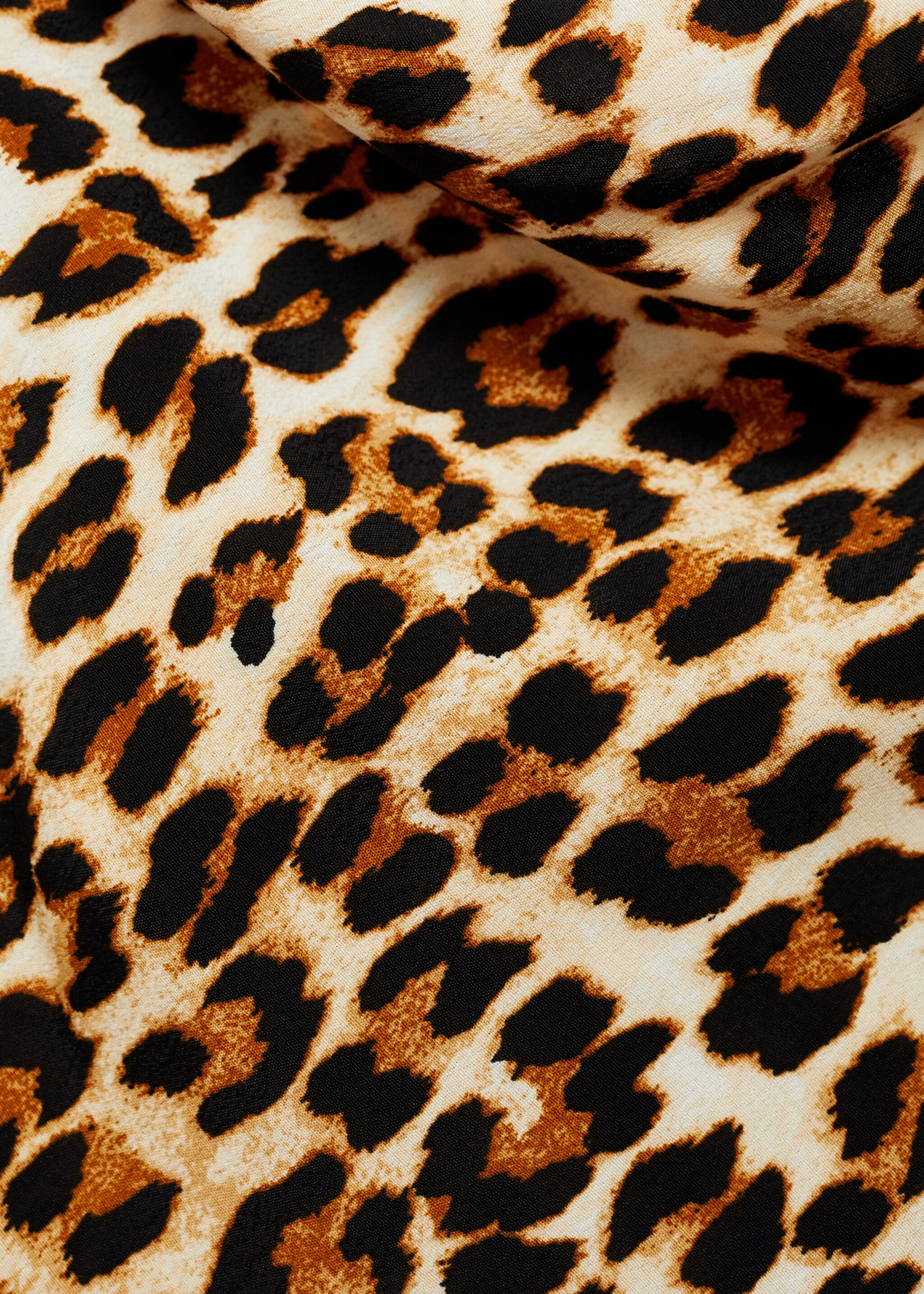 Leopard-print long dress - Détail de l'article 8