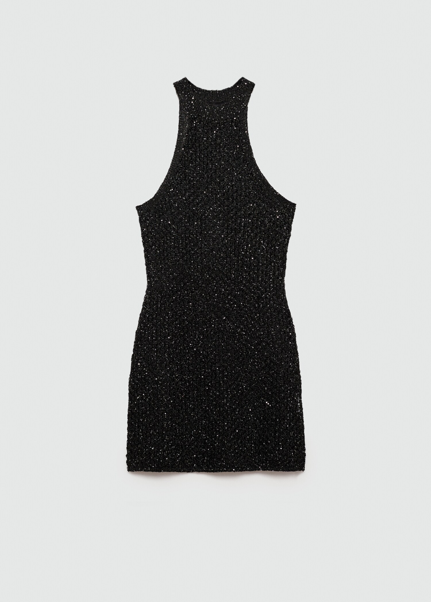 Vestido lentejuelas cuello halter - Artículo sin modelo