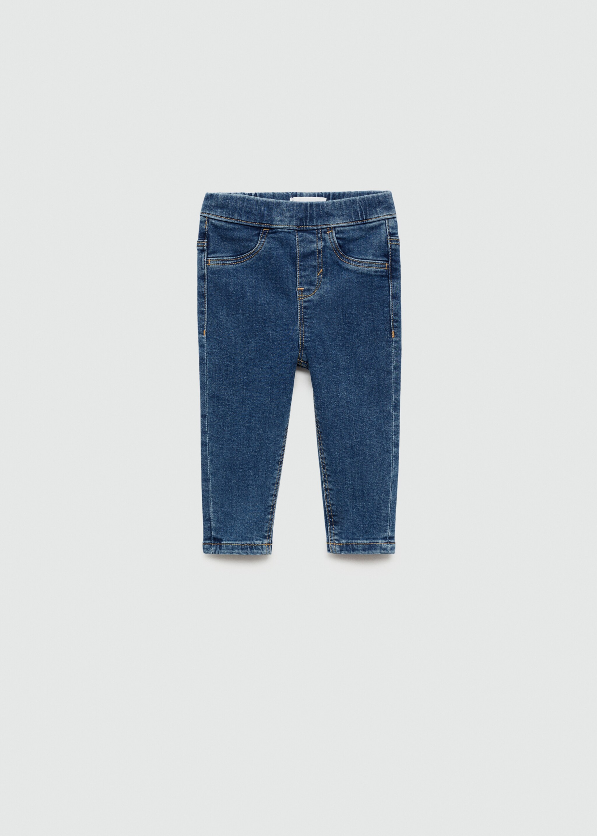Jeans mit Tunnelzug - Artikel ohne Model, Dunkelblau. Ref: 77051507-00.