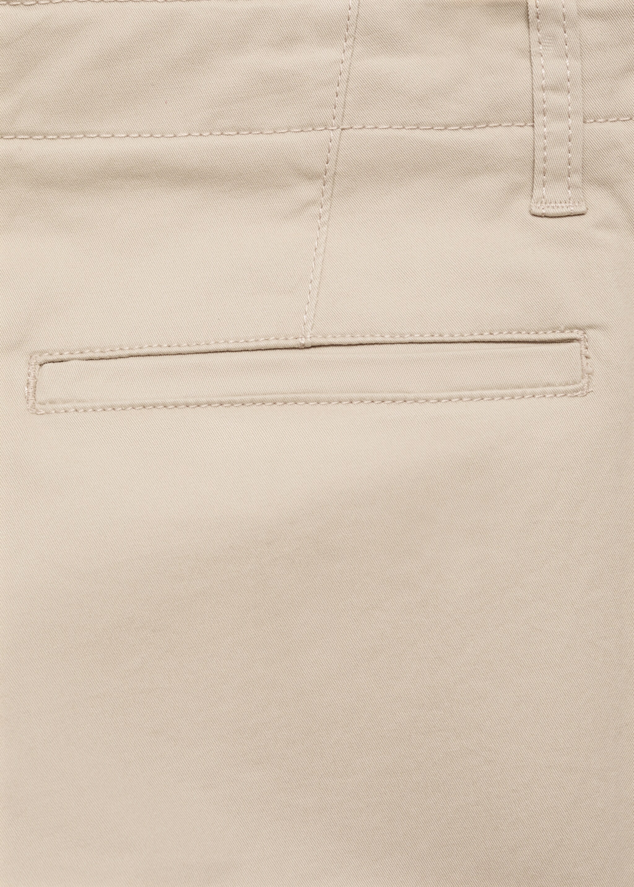 Cotton cargo trousers - Details of the article 0, Beige. Ref: 77051508-00.