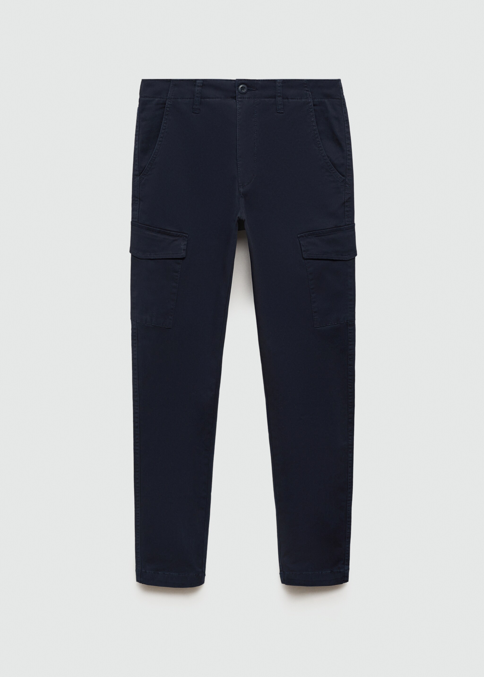 Pantalón cargo algodón - Artículo sin modelo, Azul marino oscuro. Ref: 77051508-00.