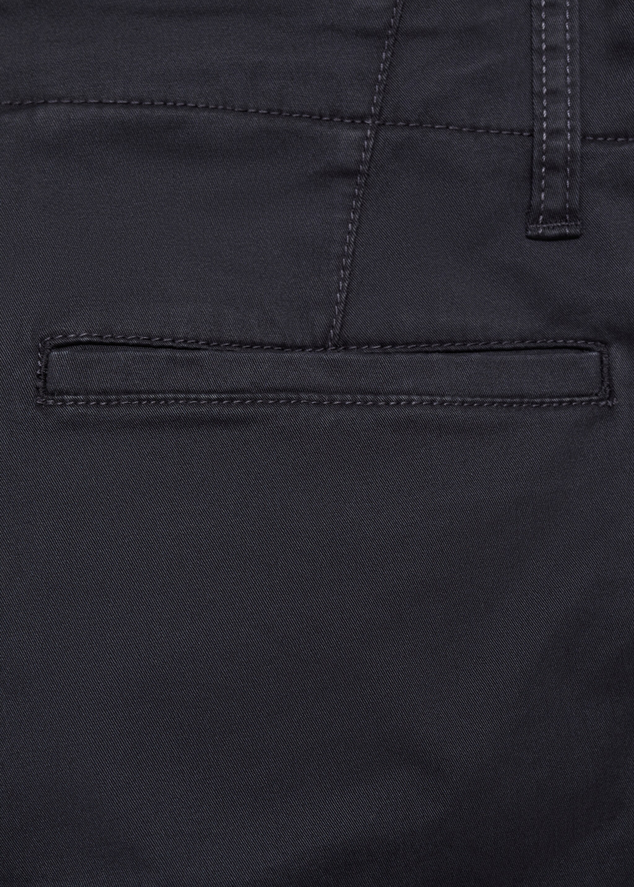 Cotton cargo trousers - Details of the article 0, Charcoal. Ref: 77051508-00.