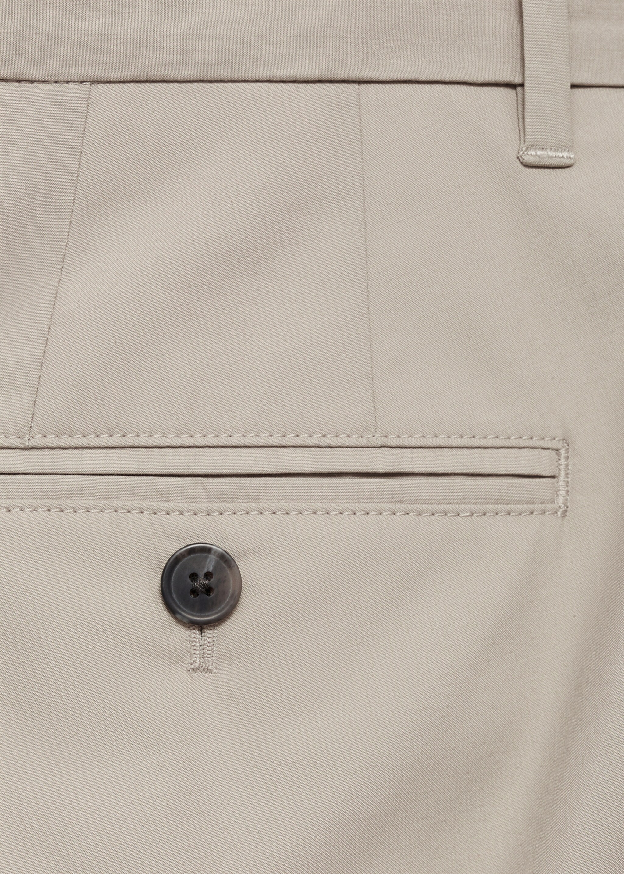 Παντελόνι slim fit lyocell πιέτες - Λεπτομέρεια του προϊόντος 0, Γκρι Ανοιχτό/Παστελ. Ref: 77052532-00.