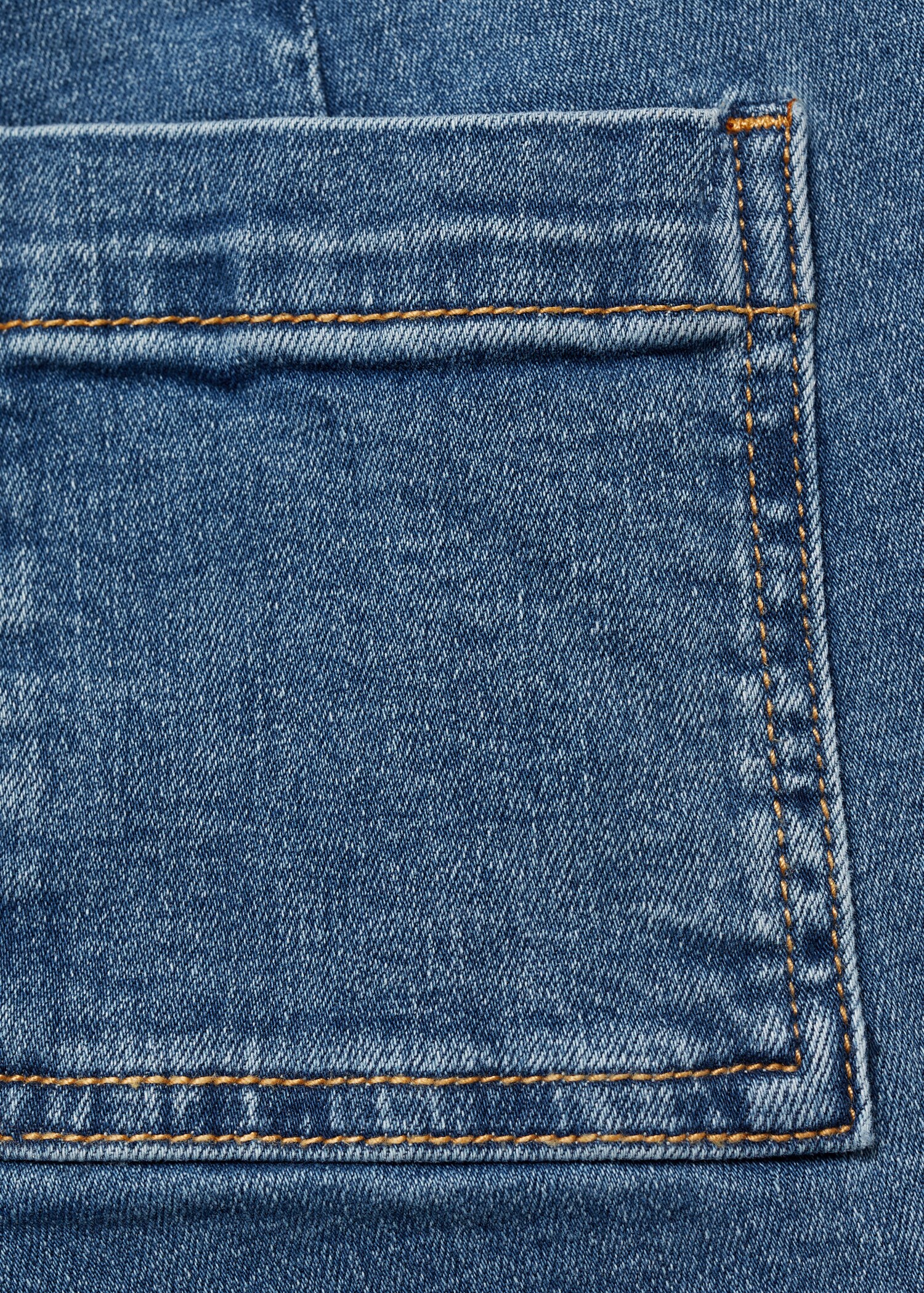 Jeans culotte bajo deshilachado - Detalle del artículo 0