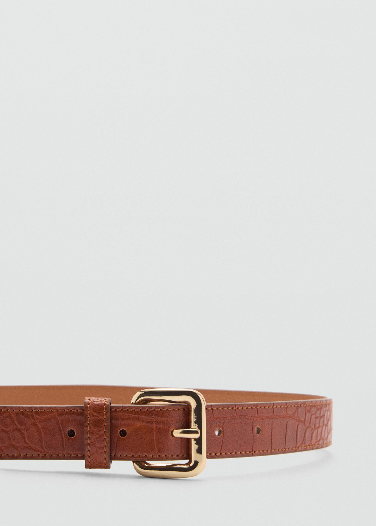 Ceinture effet crocodile - Plan moyen