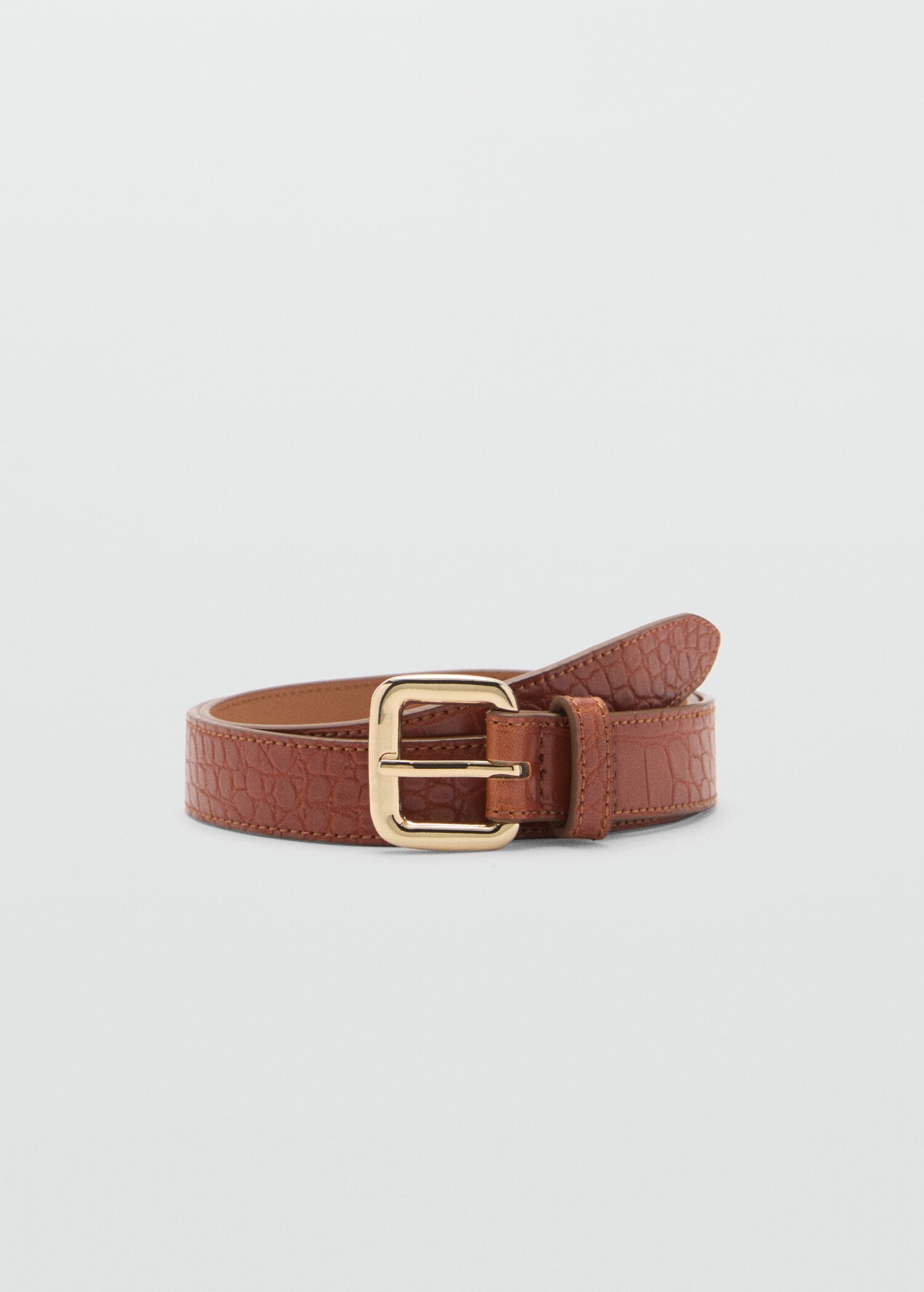 Ceinture effet crocodile - Article sans modèle