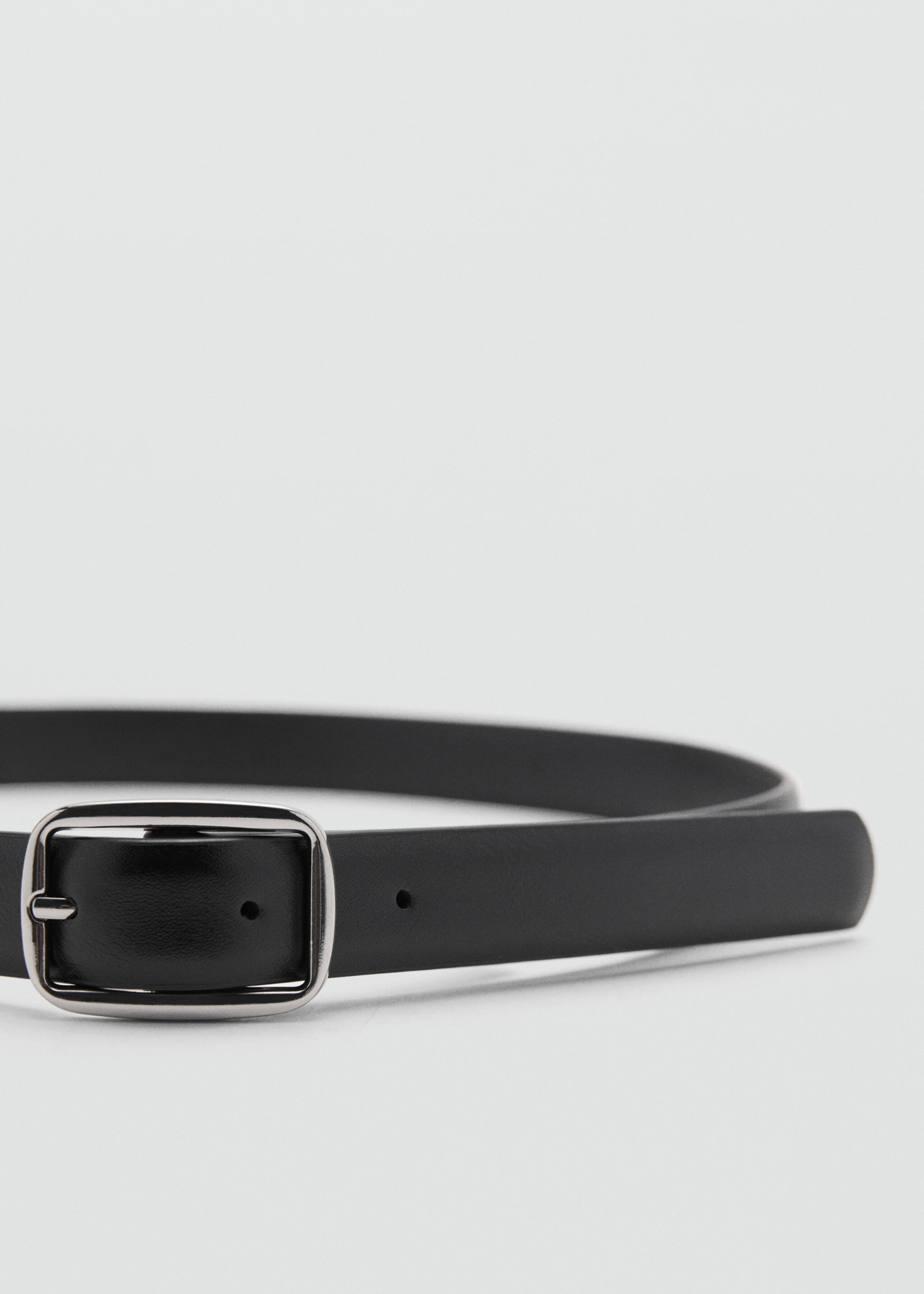 Square buckle belt - Medium plane
